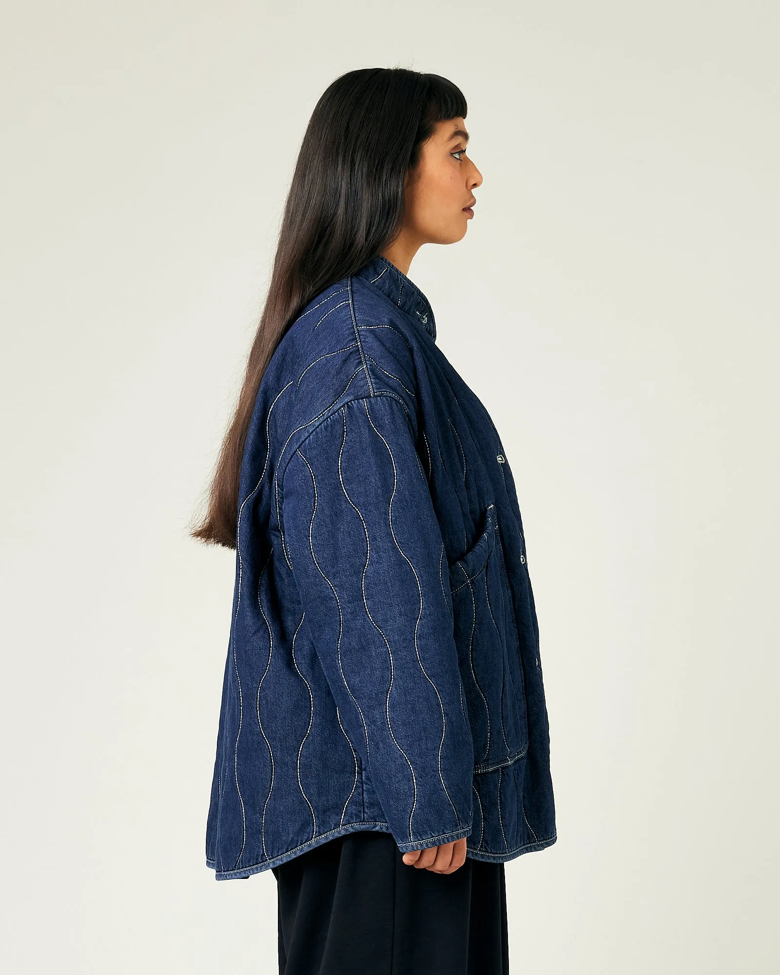 Rue Dark Wash Denim Jacket sold by Beyond Nine product image thumbnail 4