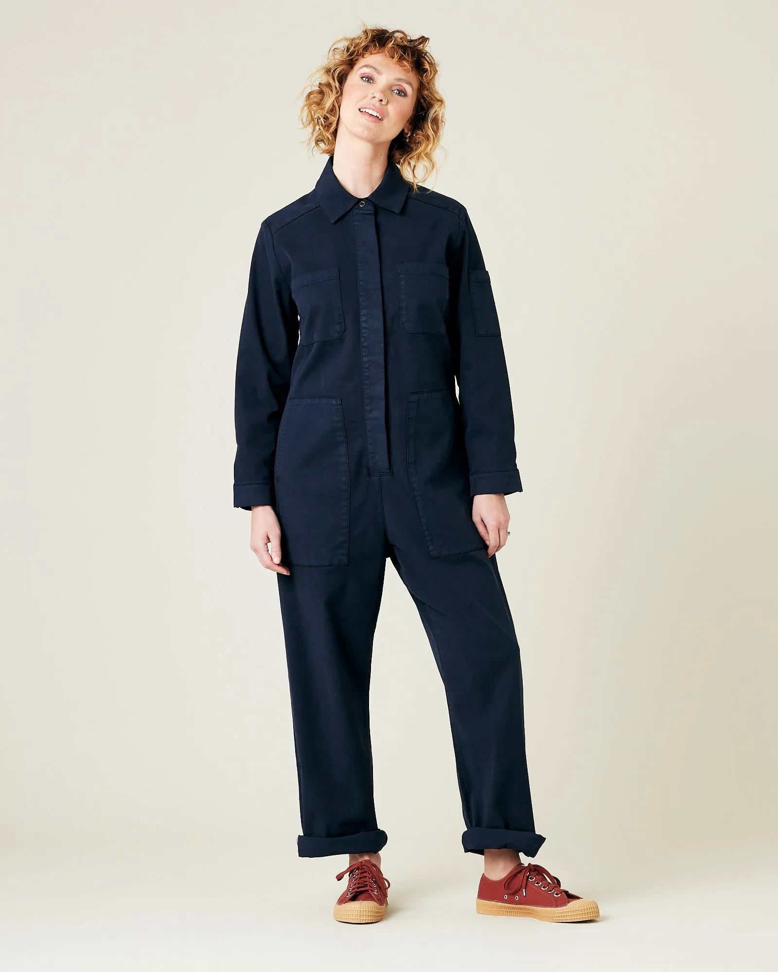 Coverall - Midnight Navy sold by Beyond Nine product image thumbnail 5