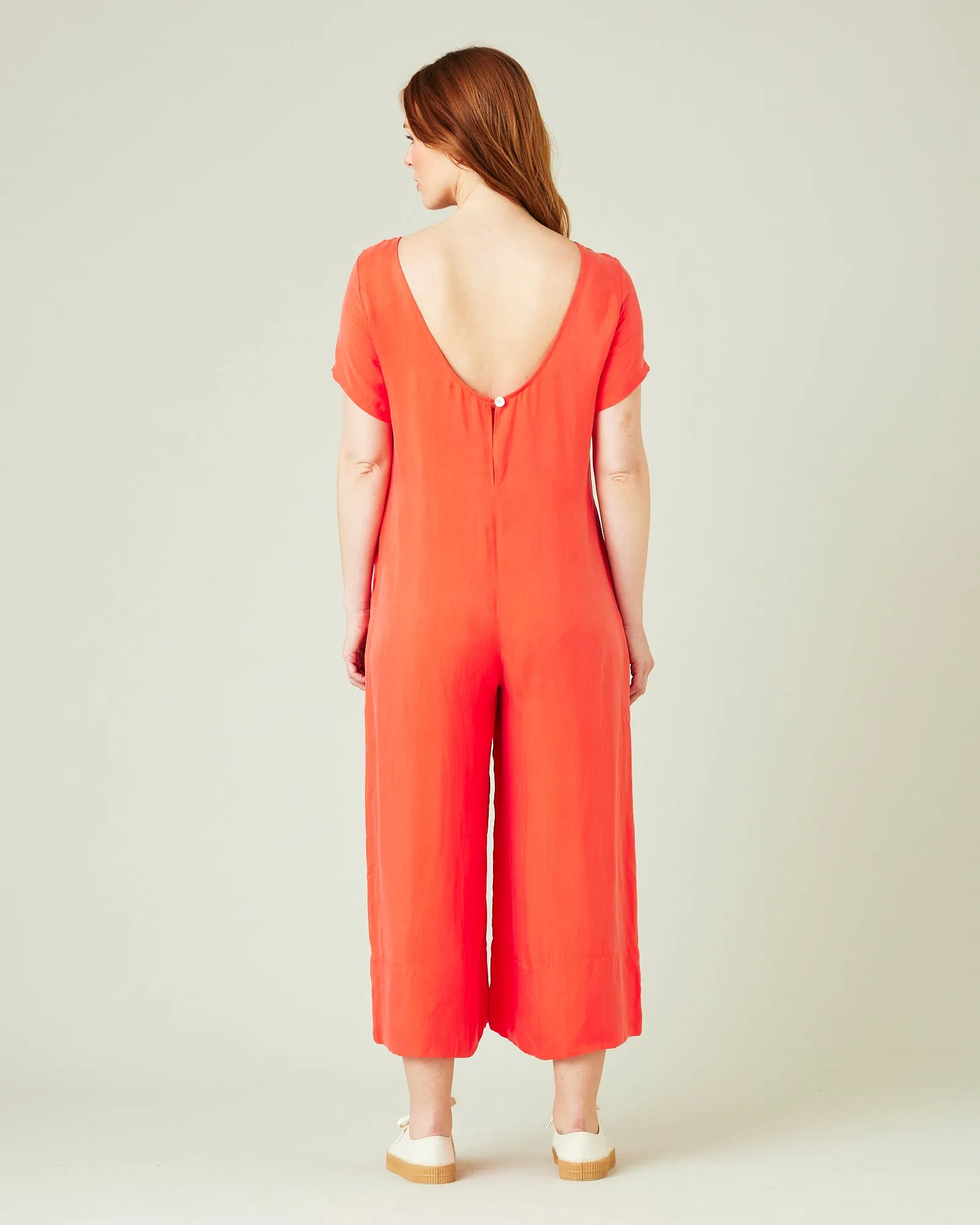 Celine Coral Cupro Jumpsuit sold by Beyond Nine product image thumbnail 3