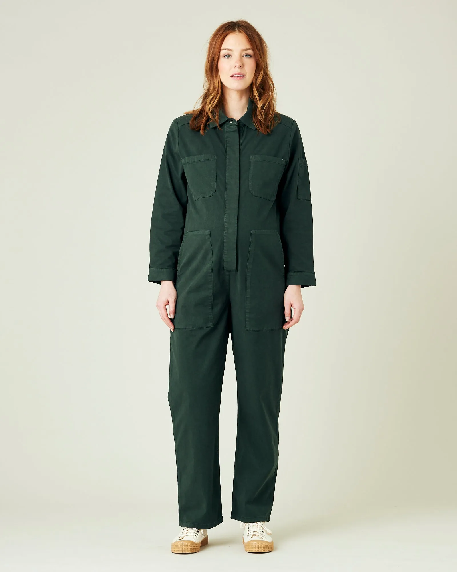 Coverall - Bottle Green sold by Beyond Nine