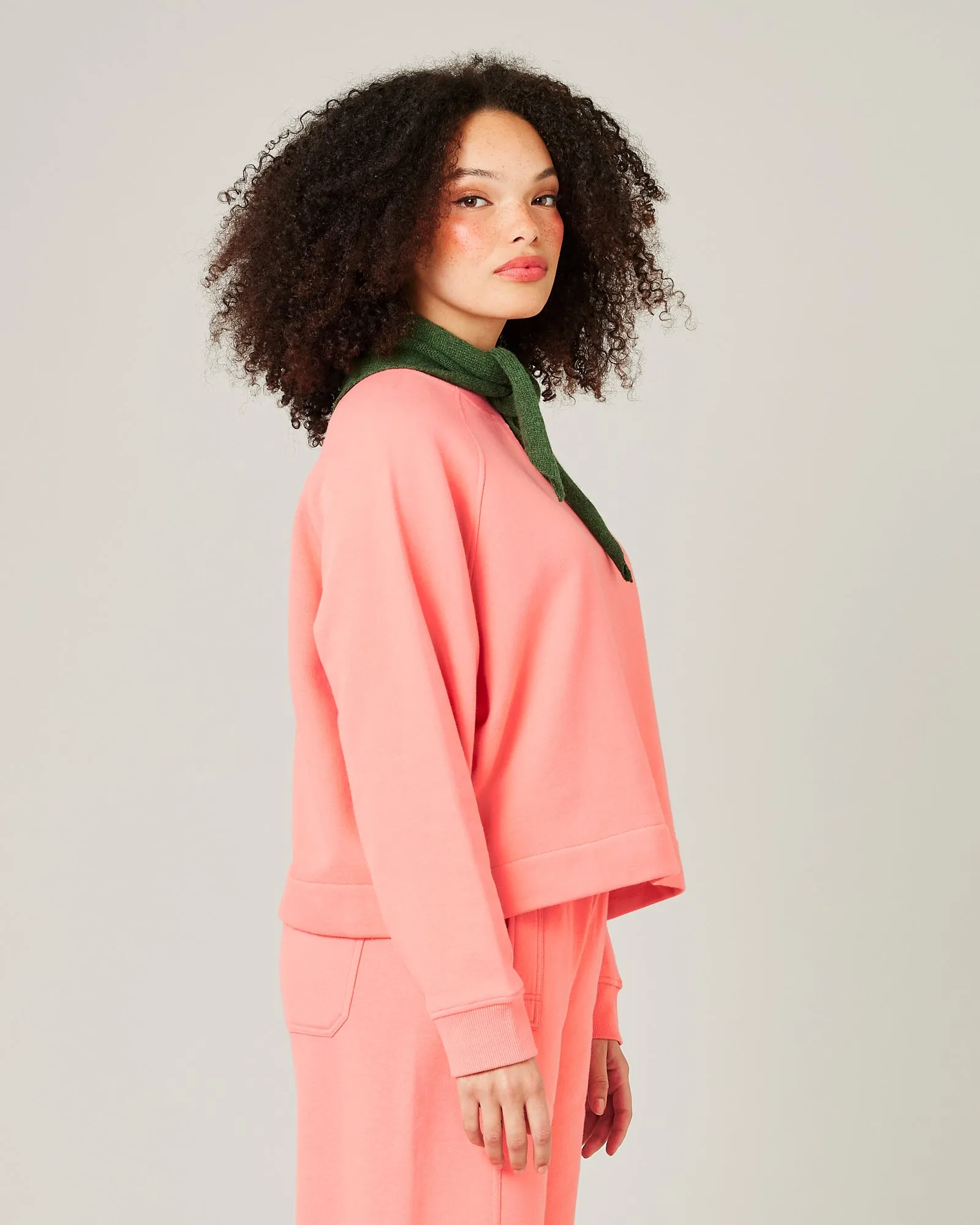 Noa Shrimp Pink Organic Cotton Jumper sold by Beyond Nine product image thumbnail 4