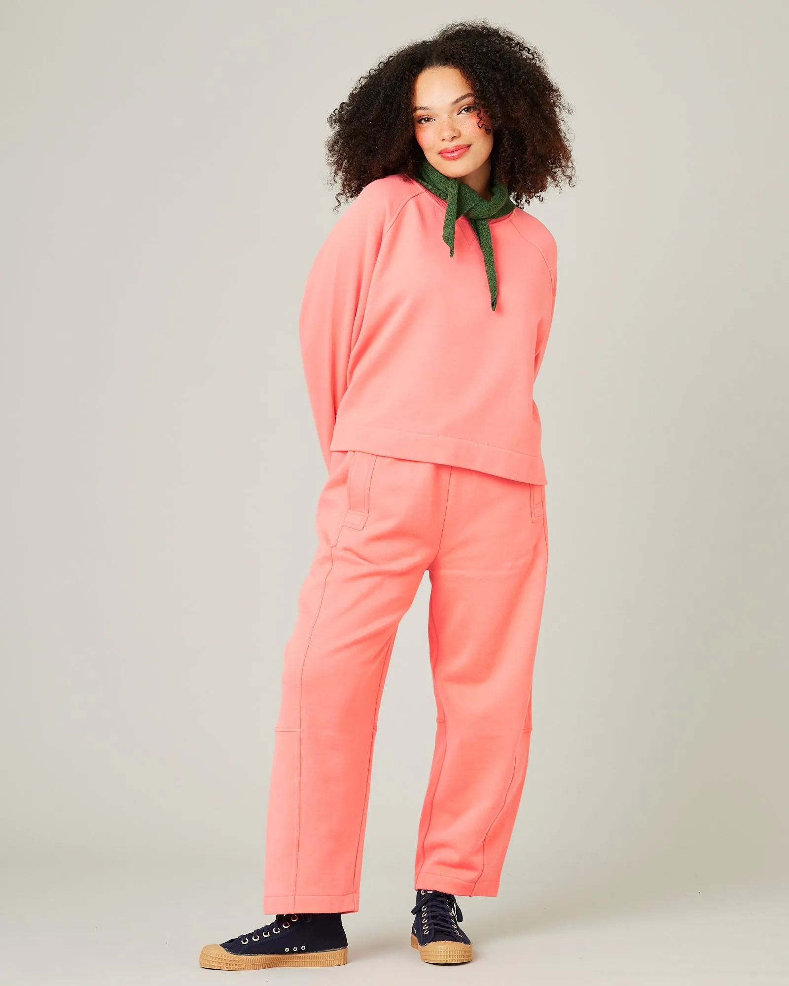 Noa Shrimp Pink Organic Cotton Jumper sold by Beyond Nine product image thumbnail 5
