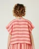 Polly Blush Stripe Linen Top sold by Beyond Nine