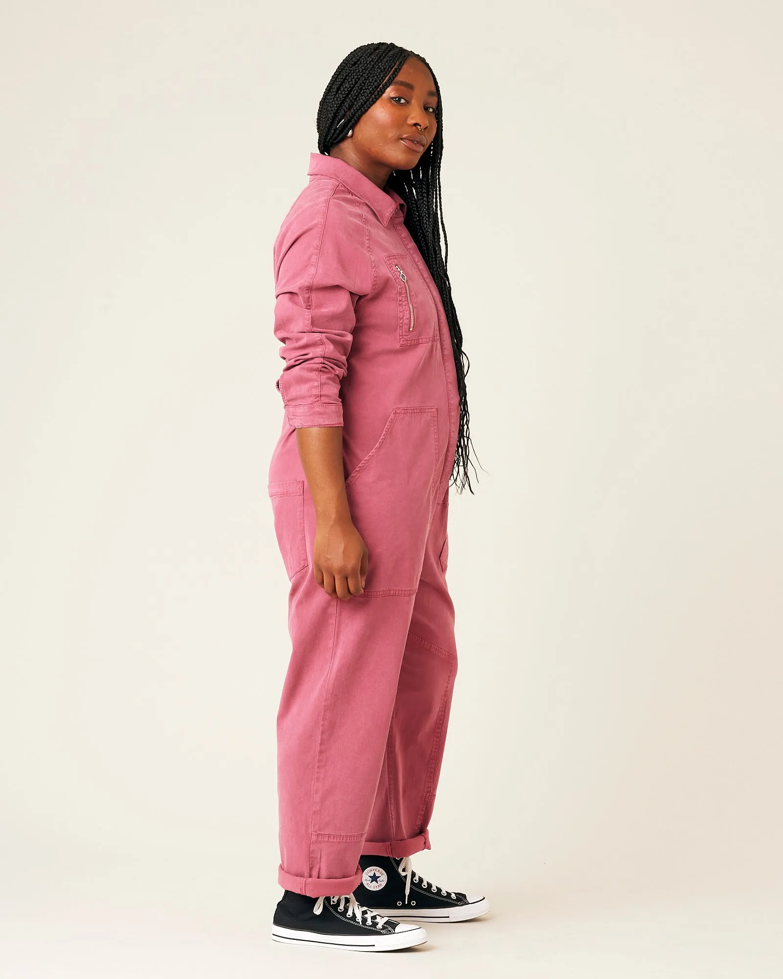 Hallie Autumn Rose Cotton Coverall sold by Beyond Nine product image thumbnail 5