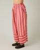 Bobbi Blush Stripe Linen Trousers sold by Beyond Nine