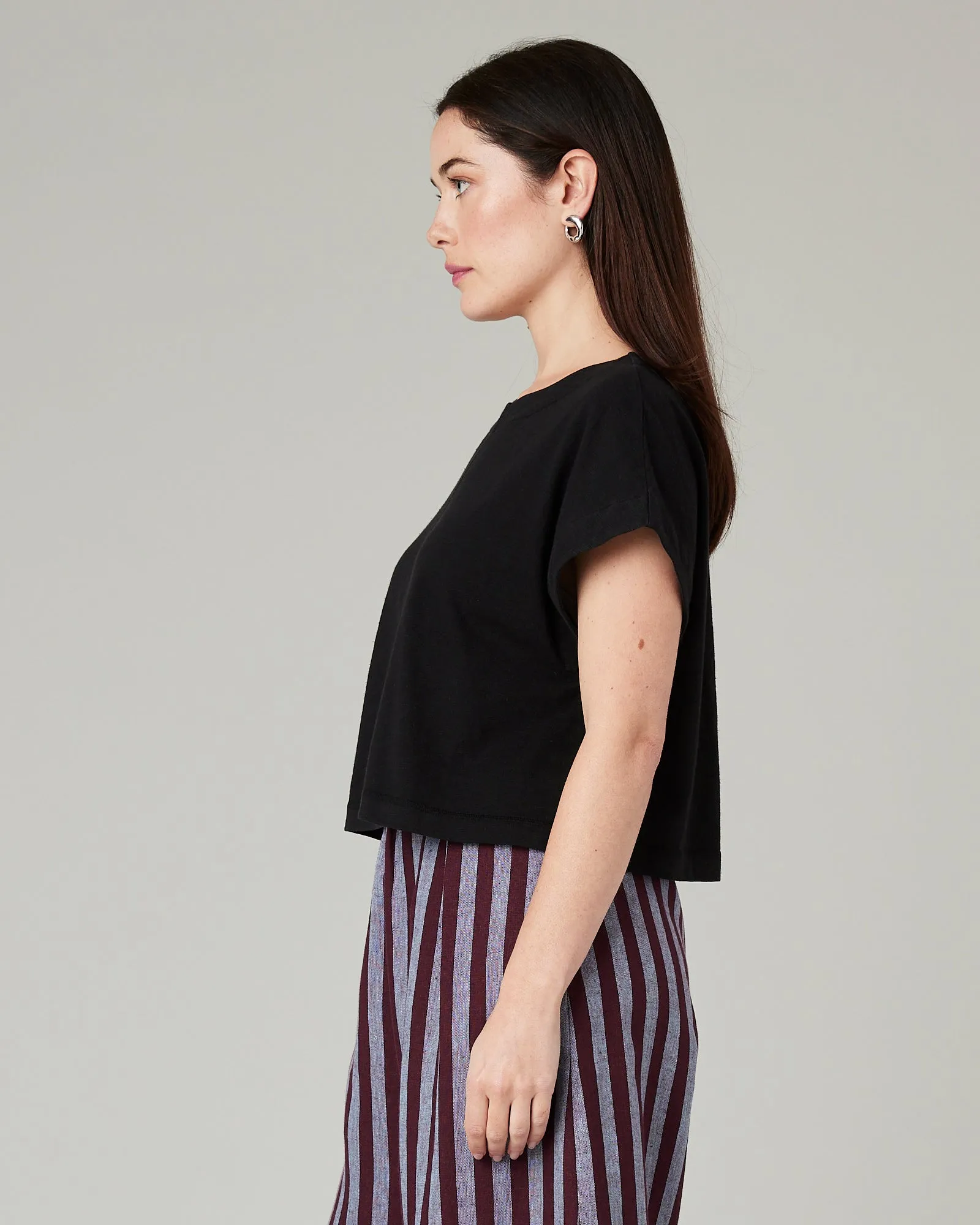 Polly Black Jersey Top sold by Beyond Nine product image thumbnail 2