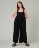 Cari Black Linen Jumpsuit sold by Beyond Nine