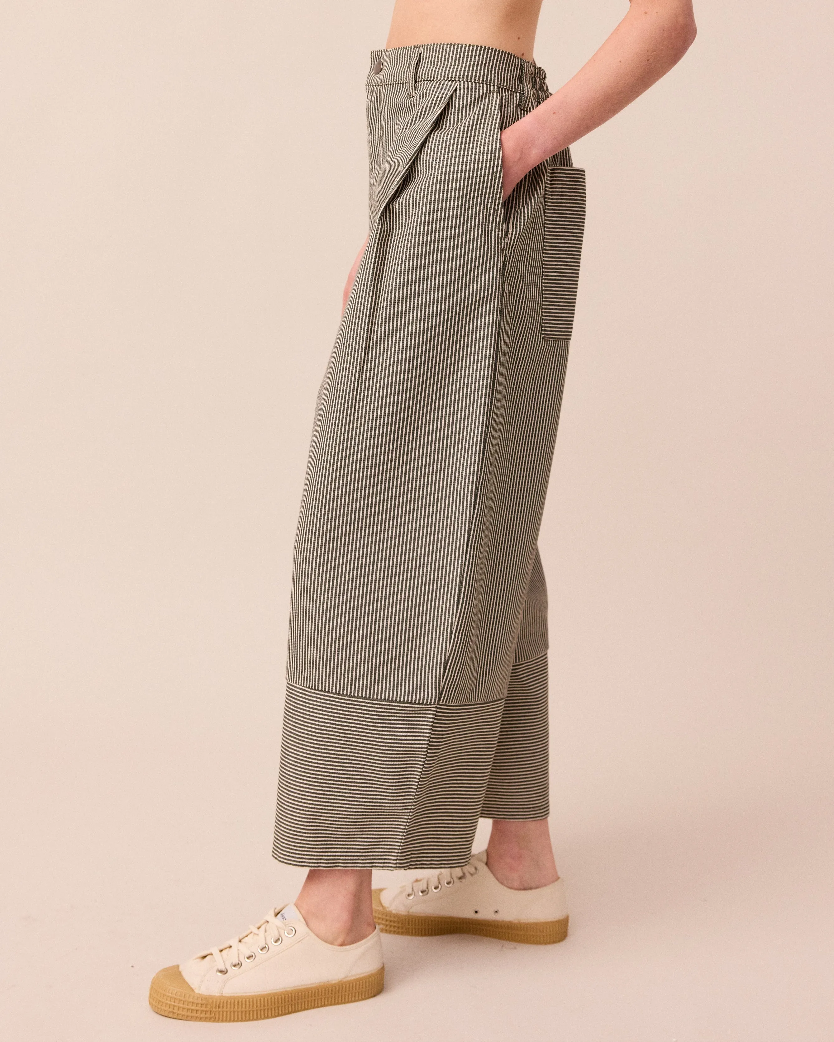 Blair Hickory Stripe Denim Jeans sold by Beyond Nine product image thumbnail 2