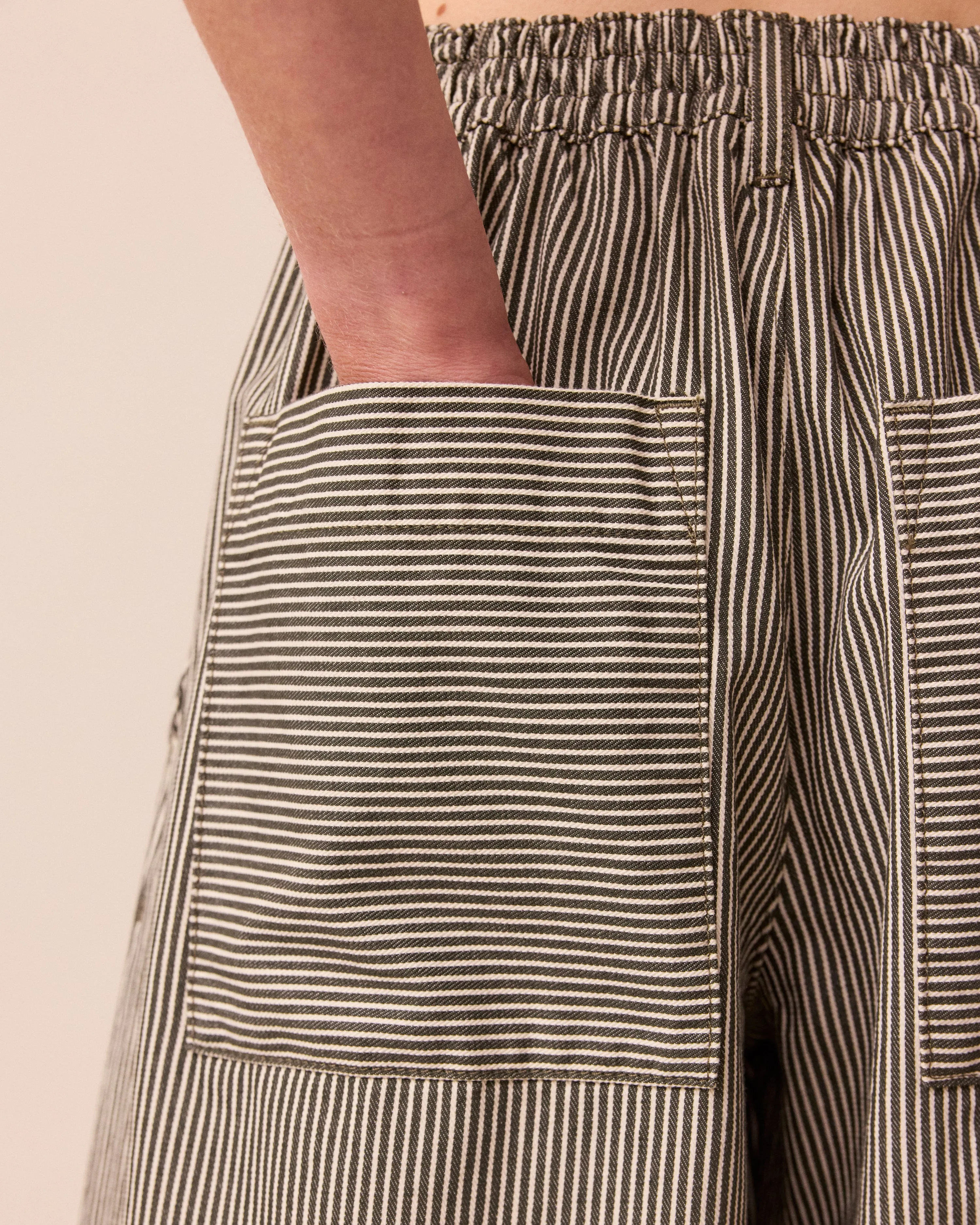 Blair Hickory Stripe Denim Jeans sold by Beyond Nine product image thumbnail 4