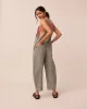 Ottie Hickory Stripe Denim Jumpsuit sold by Beyond Nine