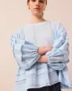 Simone Sky Blue Cotton Top sold by Beyond Nine