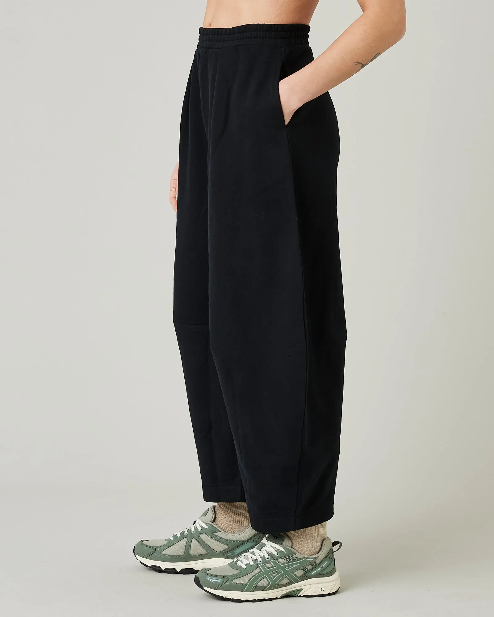 Daisy Black Organic Cotton Jersey Trousers sold by Beyond Nine product image thumbnail 3