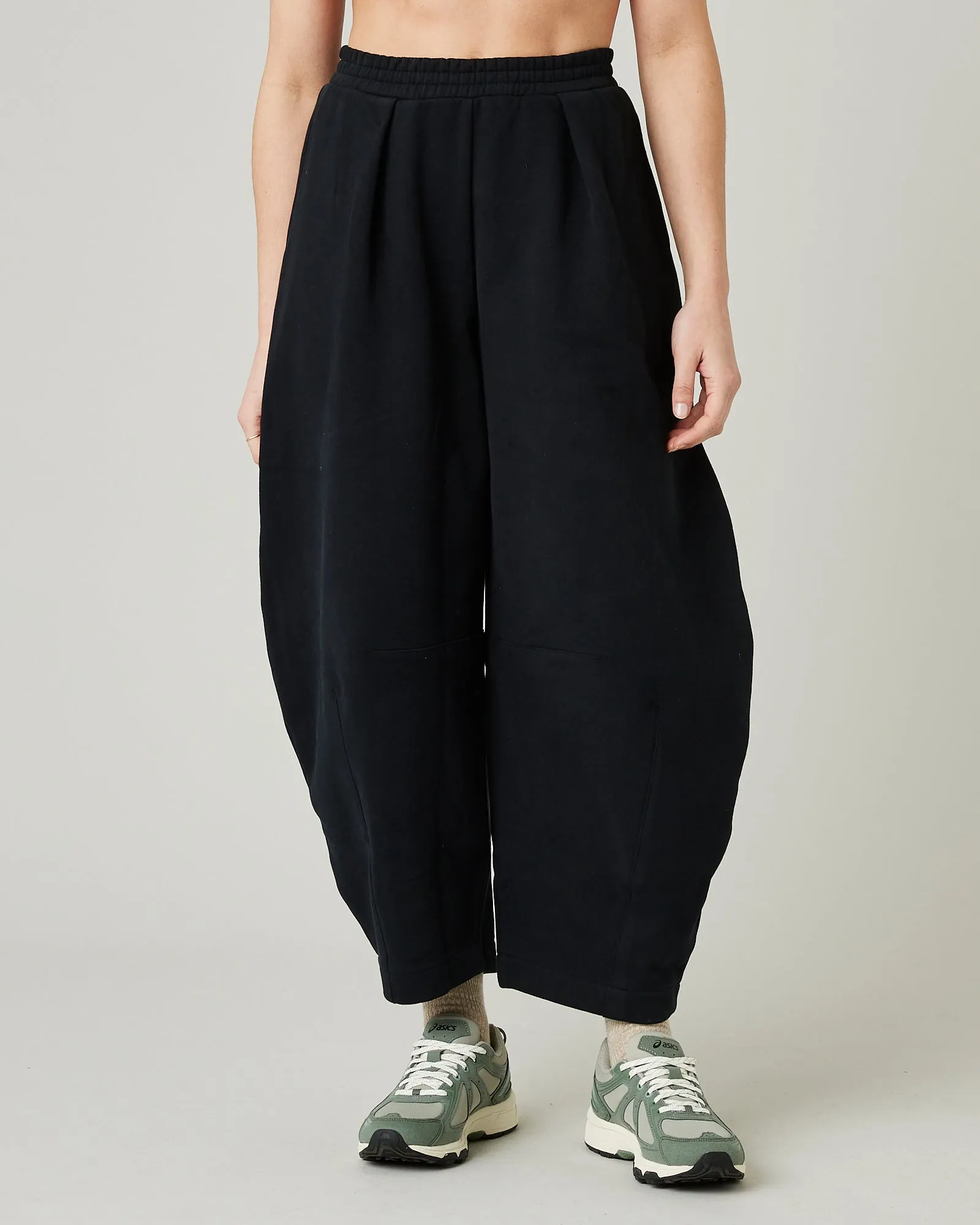 Daisy Black Organic Cotton Jersey Trousers sold by Beyond Nine product image thumbnail 2