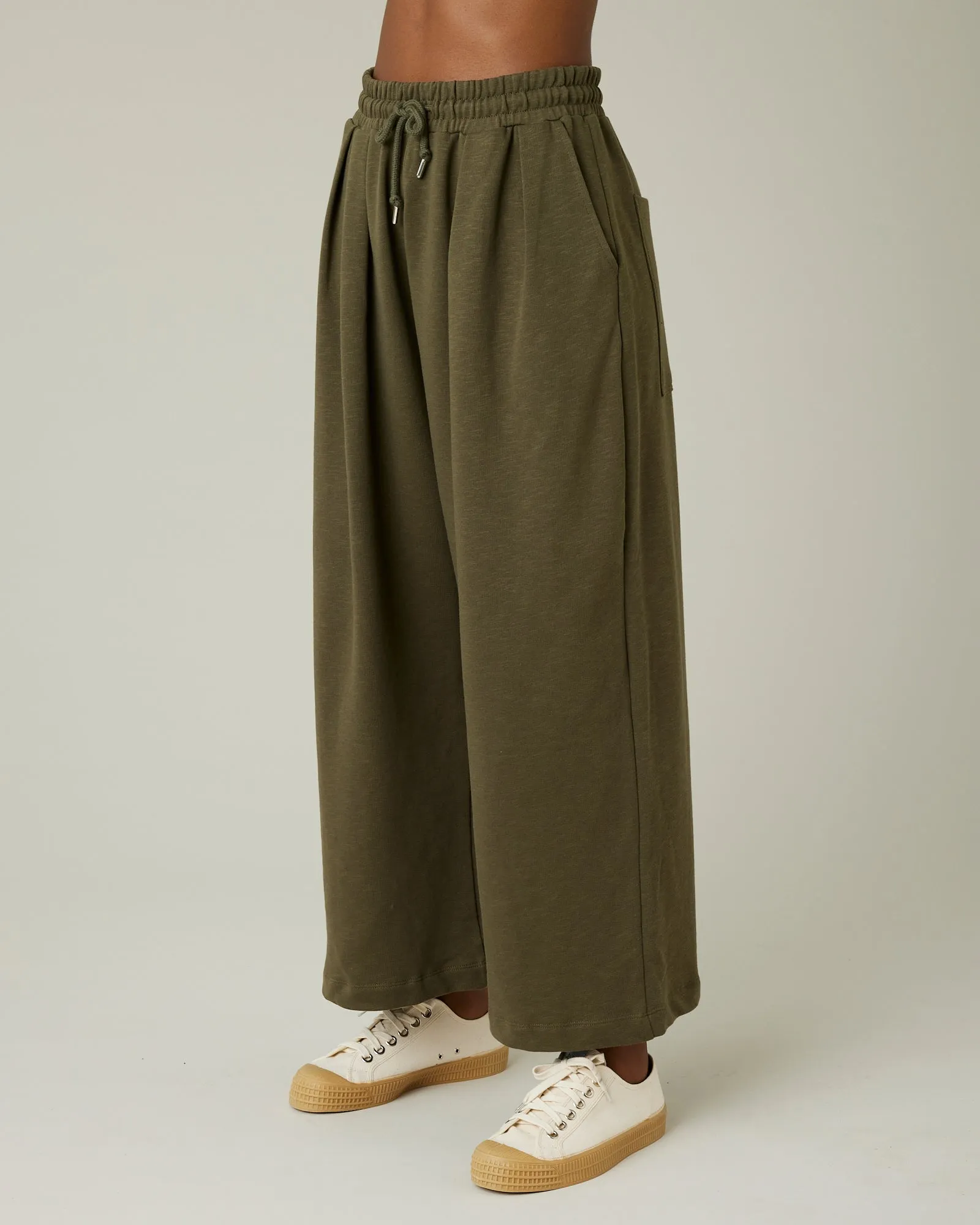 Ruby Olive Jersey Trousers sold by Beyond Nine product image thumbnail 2