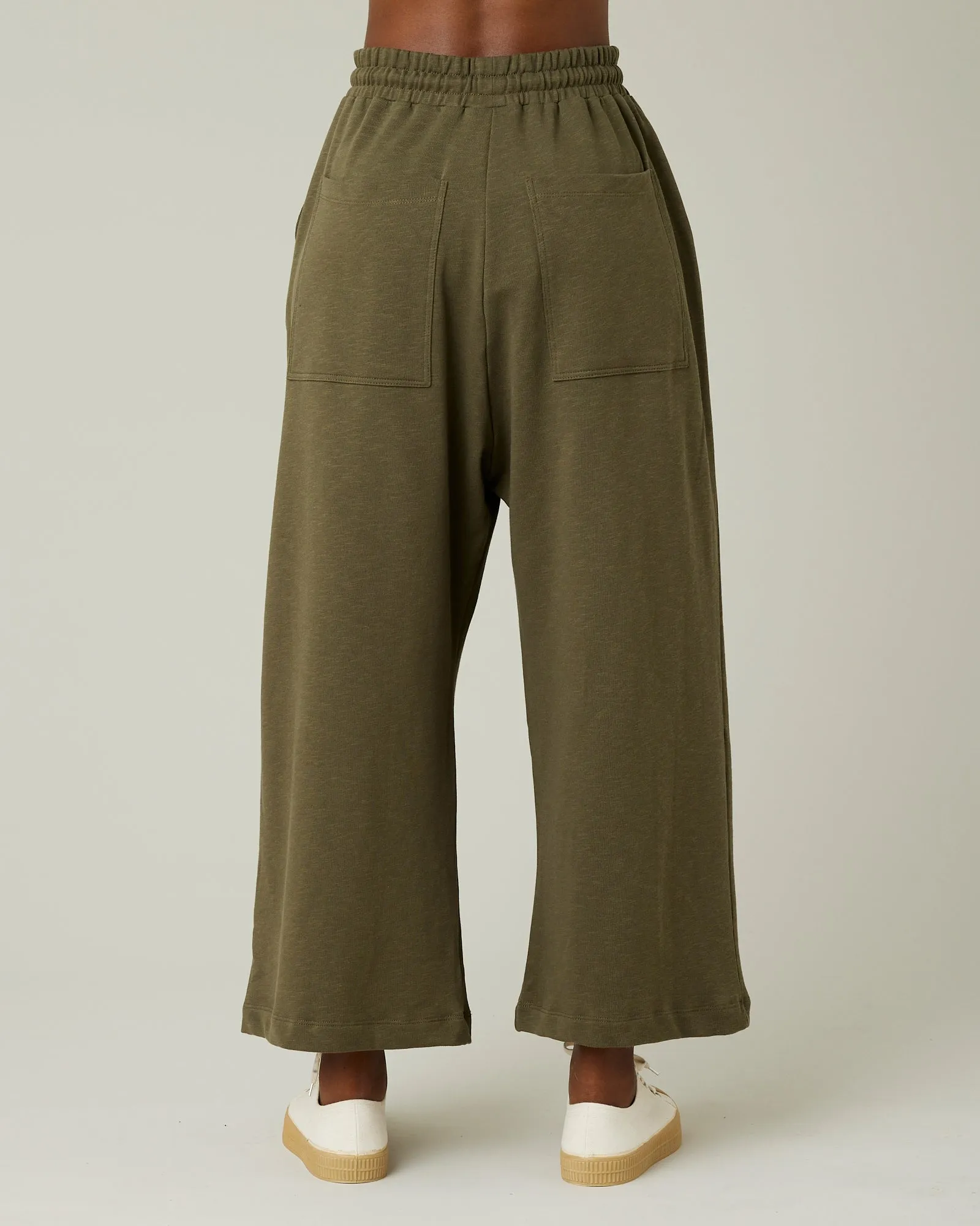 Ruby Olive Jersey Trousers sold by Beyond Nine product image thumbnail 3