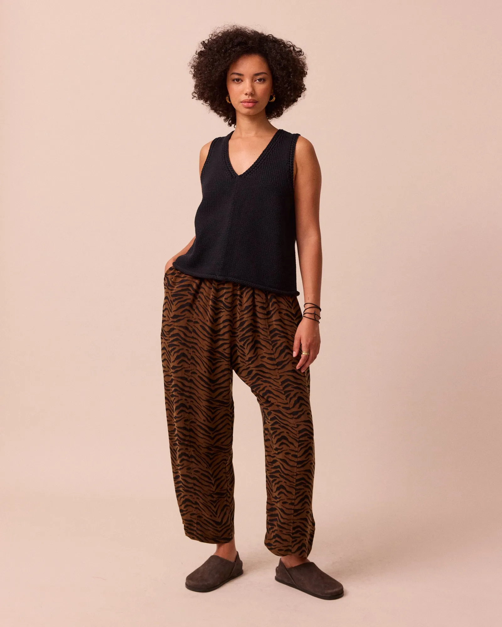 Vita Black Knit Vest sold by Beyond Nine product image thumbnail 3