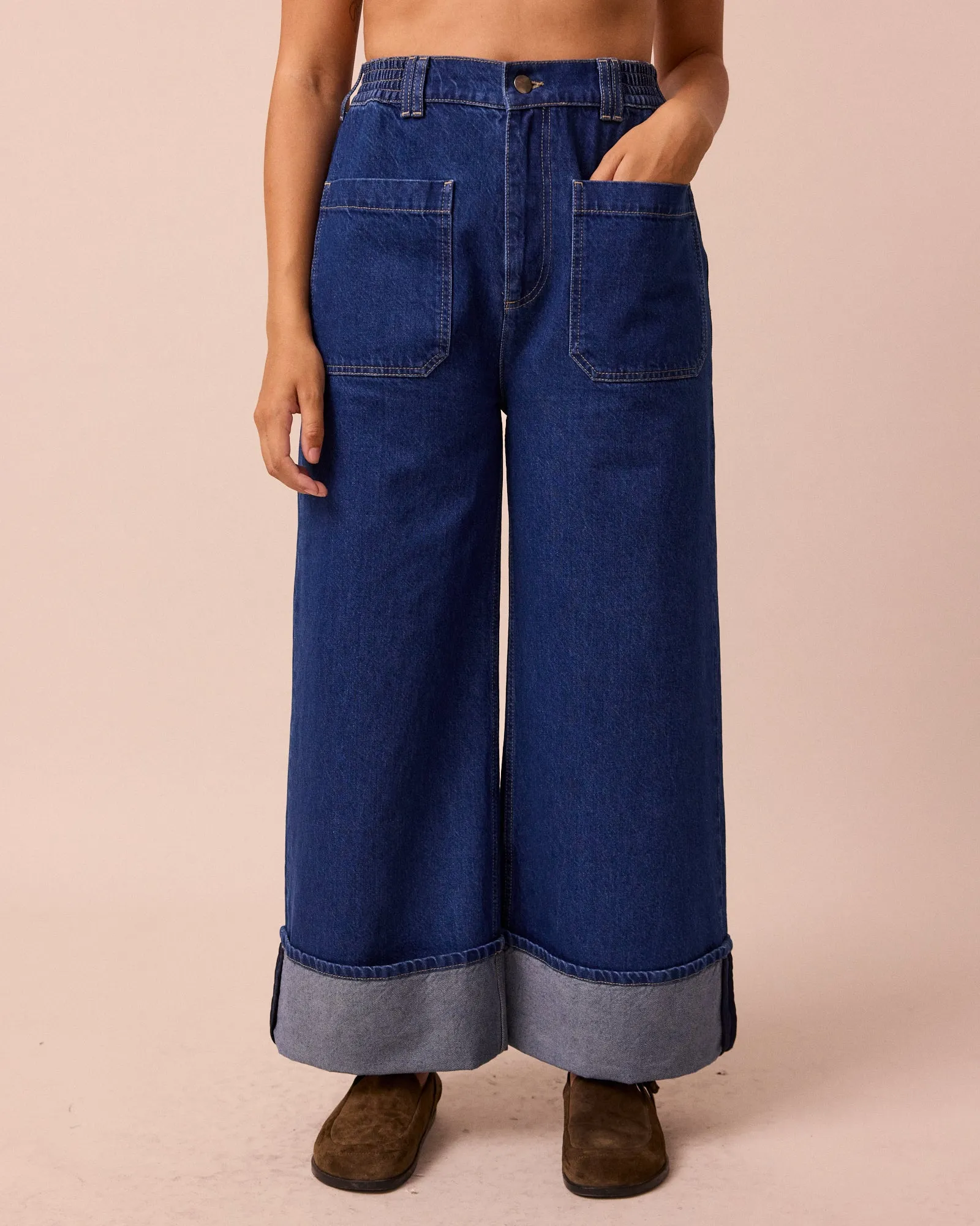 Teddi Mid Blue Wash Denim Jeans sold by Beyond Nine product image thumbnail 2