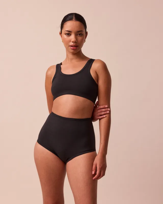 Full Coverage Knicker Black sold by Beyond Nine