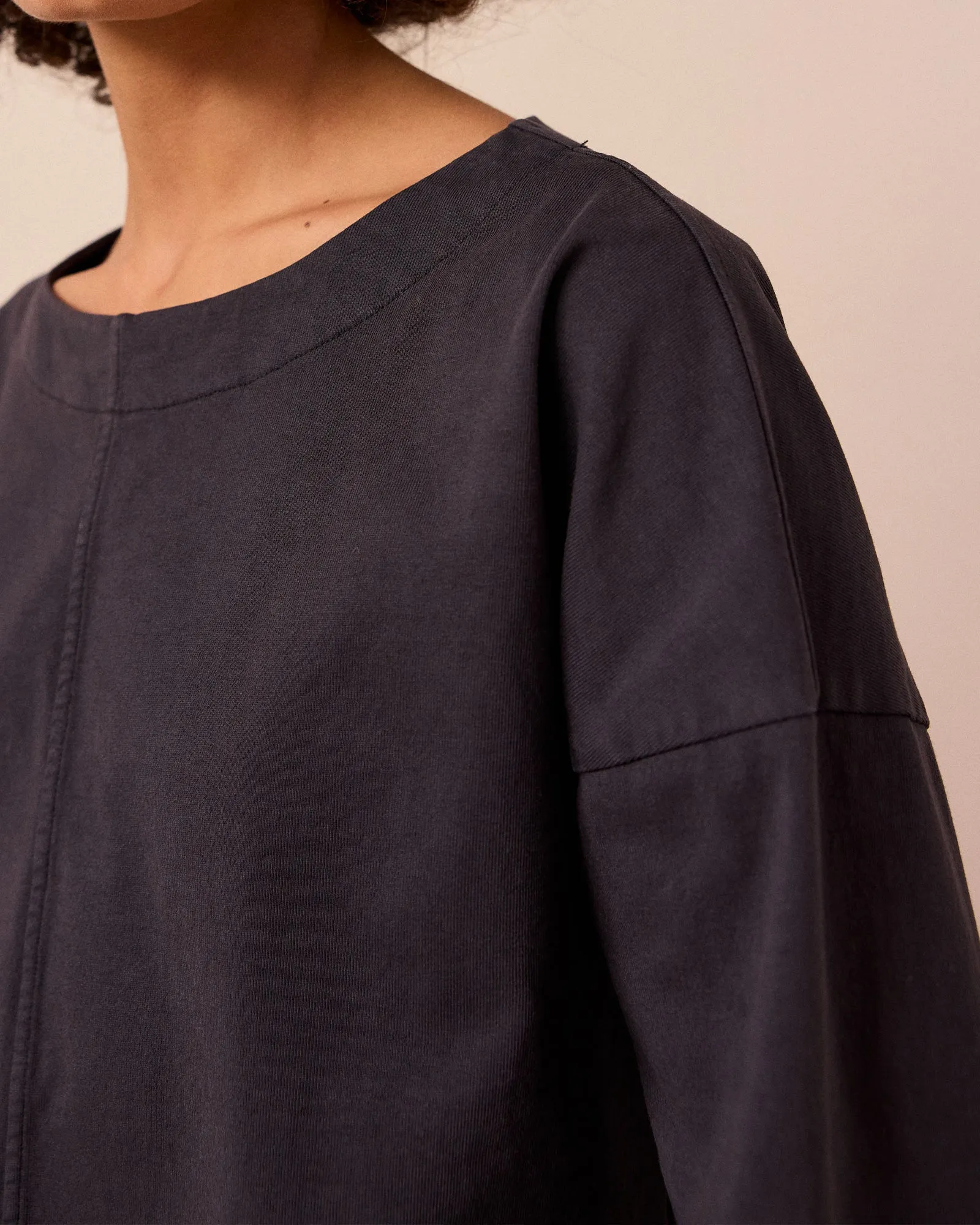 Peggy Washed Black Jersey Top sold by Beyond Nine product image thumbnail 5