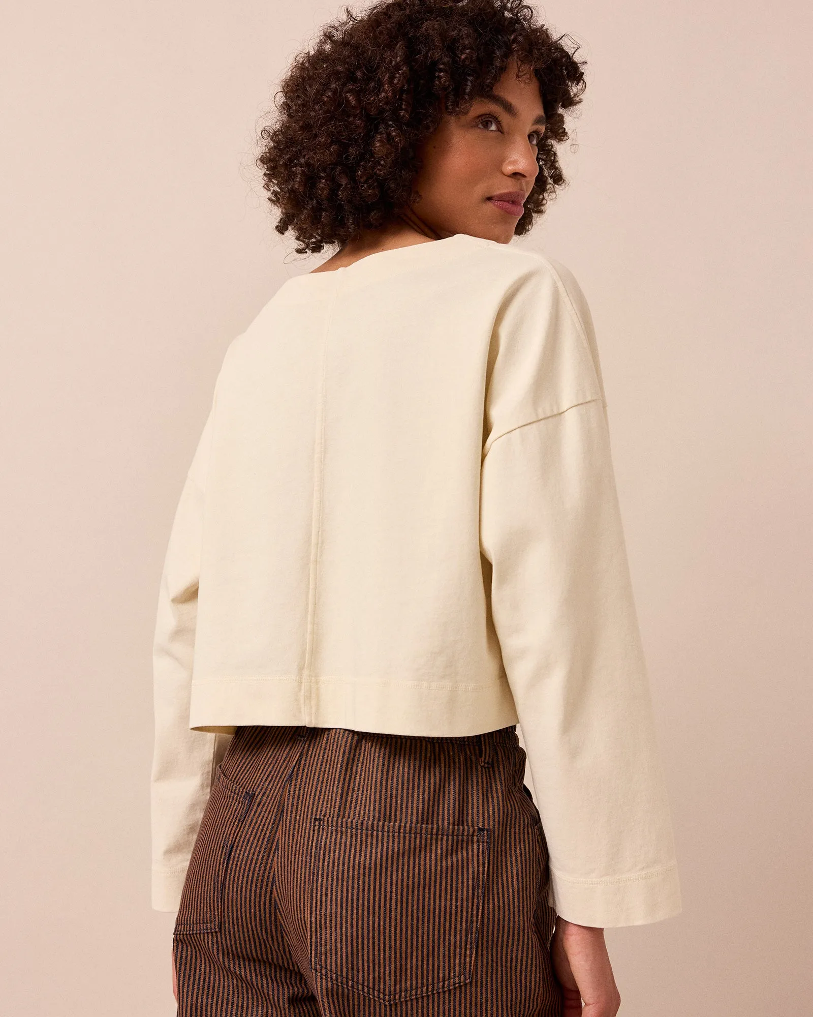 Peggy Bone Jersey Top sold by Beyond Nine product image thumbnail 5