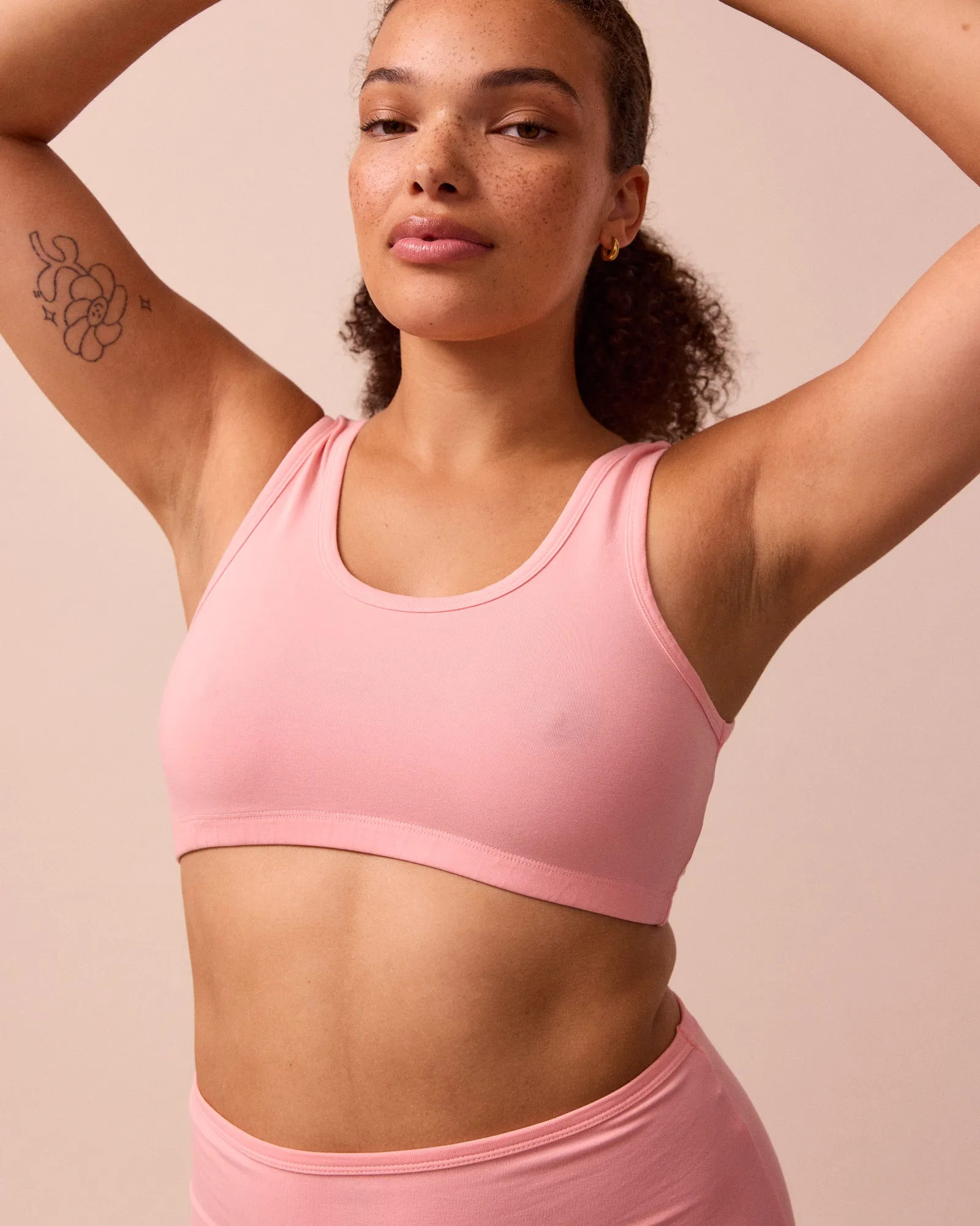 Bralette Petal Pink sold by Beyond Nine product image thumbnail 2