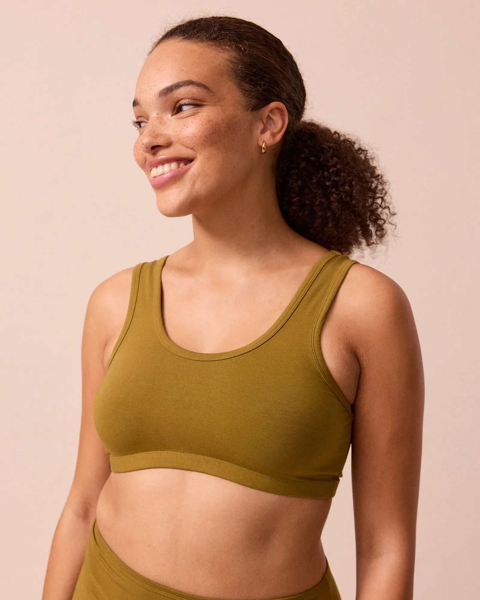 Bralette Golden Olive sold by Beyond Nine product image thumbnail 4
