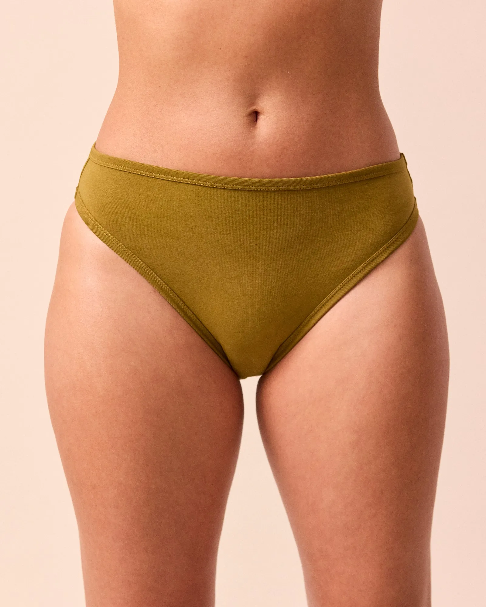 High Rise Knicker Golden Olive sold by Beyond Nine product image thumbnail 2