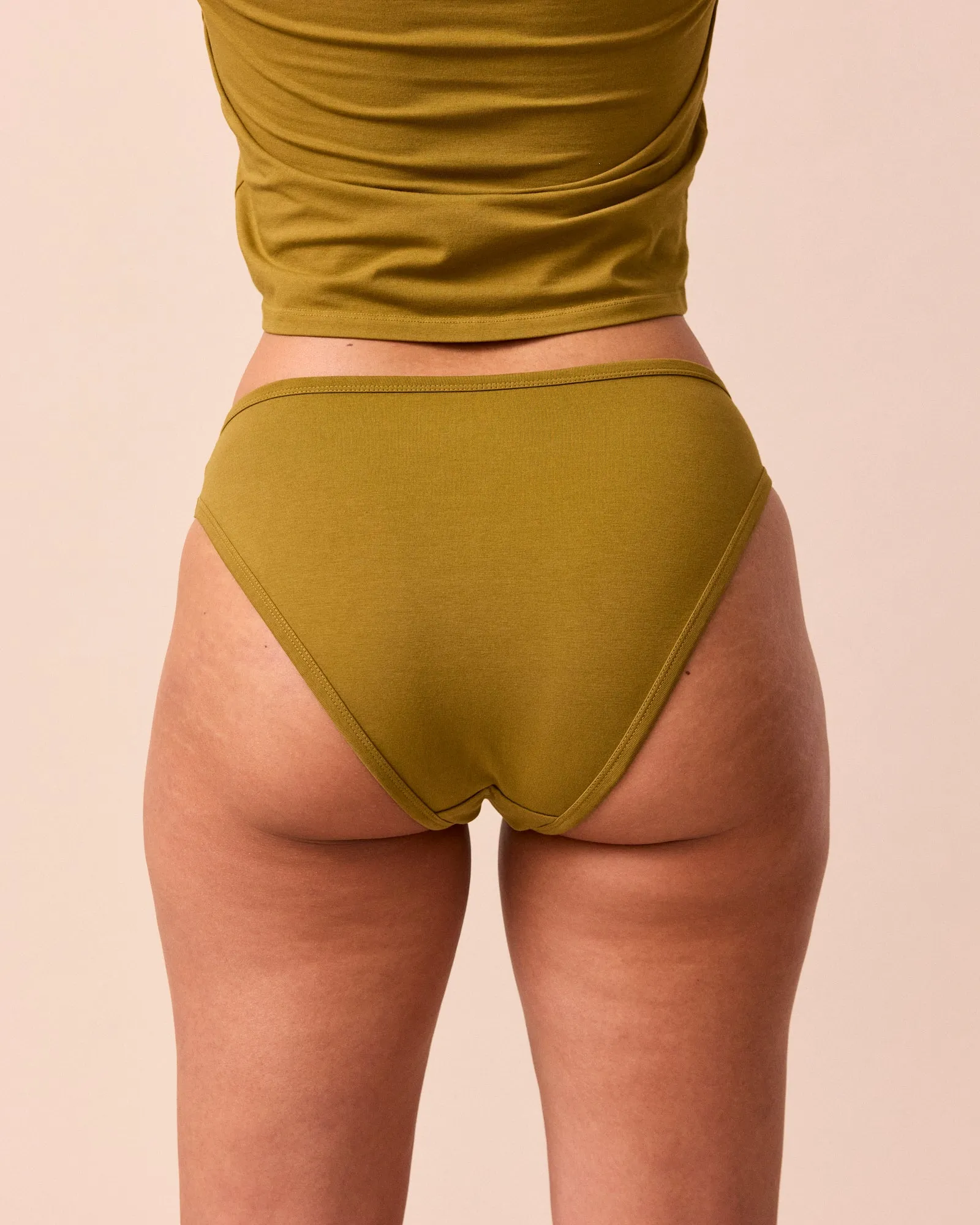 High Rise Knicker Golden Olive sold by Beyond Nine product image thumbnail 5