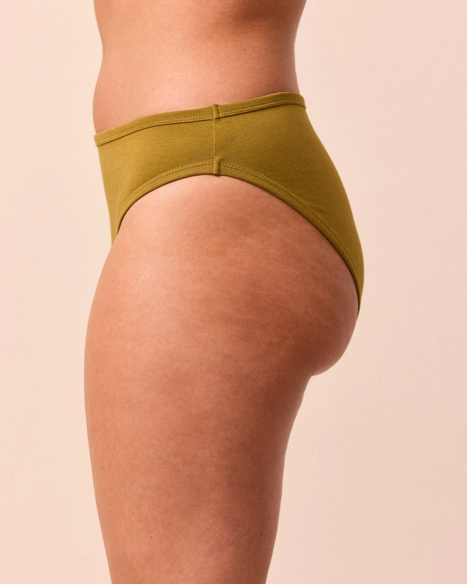 High Rise Knicker Golden Olive sold by Beyond Nine product image thumbnail 4