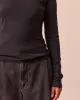 Lila Washed Black Jersey Top sold by Beyond Nine