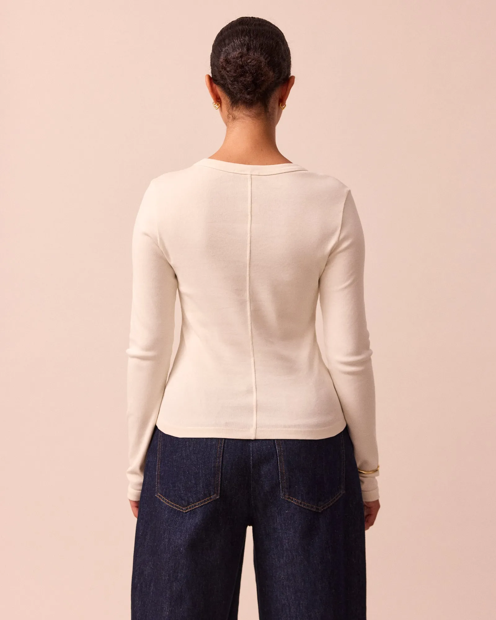 Lila Bone Jersey Top sold by Beyond Nine product image thumbnail 4