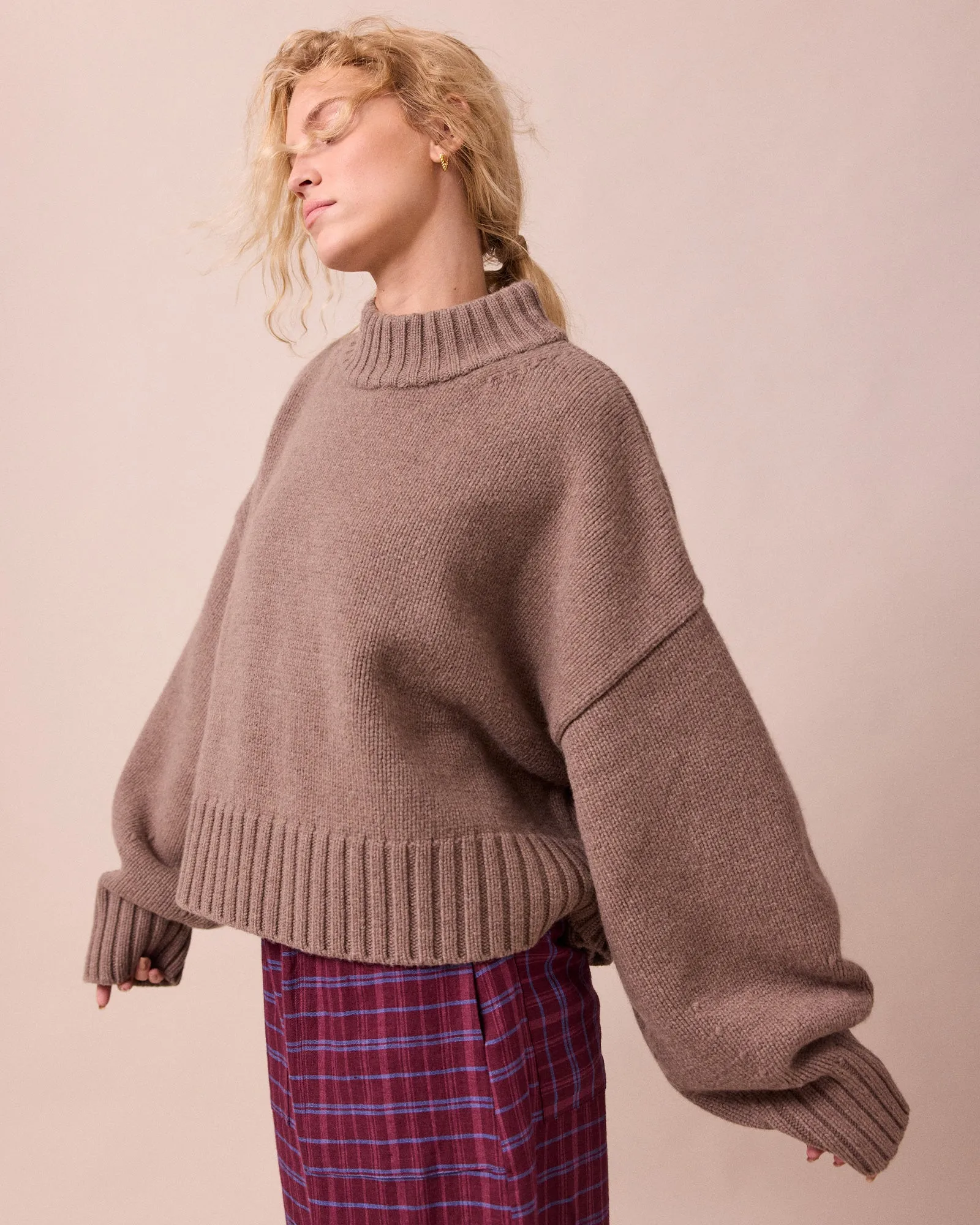 Kimi Mink Knitted Jumper sold by Beyond Nine