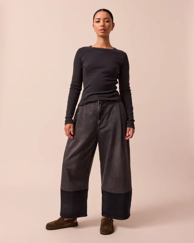 Blair Grey Denim Jeans sold by Beyond Nine