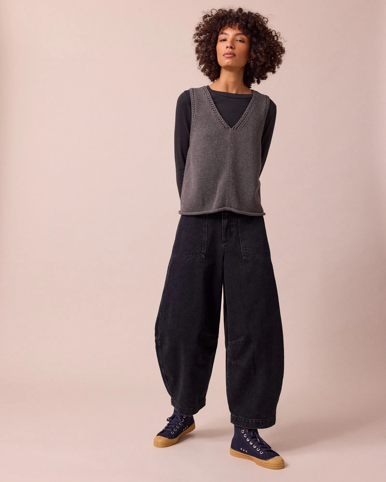 Dani Washed Black Denim Jeans sold by Beyond Nine