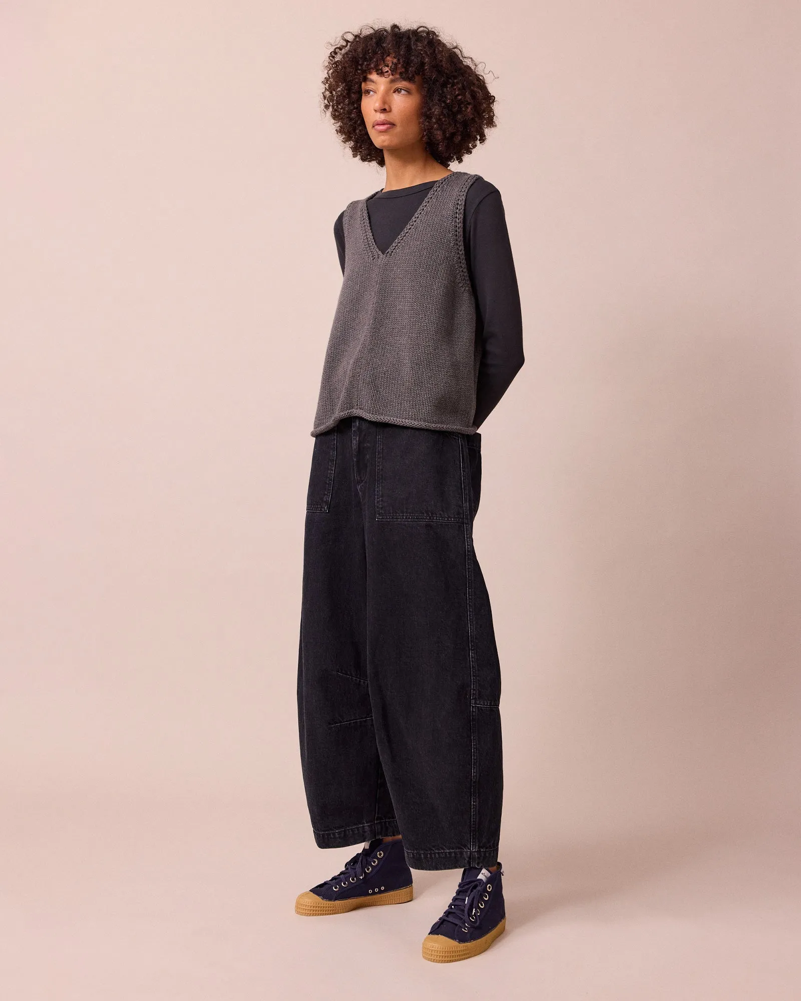 Dani Washed Black Denim Jeans sold by Beyond Nine product image thumbnail 3