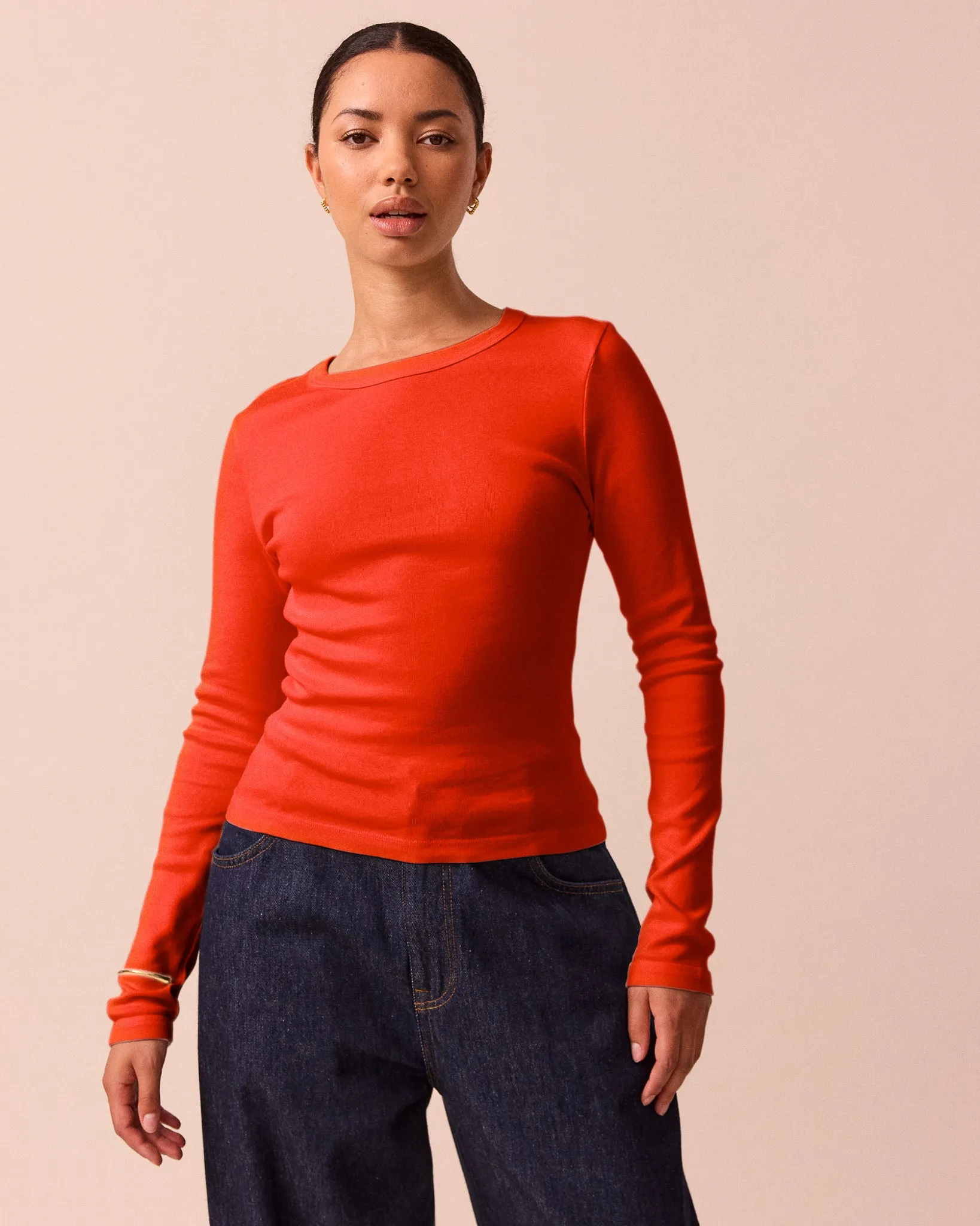 Lila Persimmon Jersey Top sold by Beyond Nine product image thumbnail 3