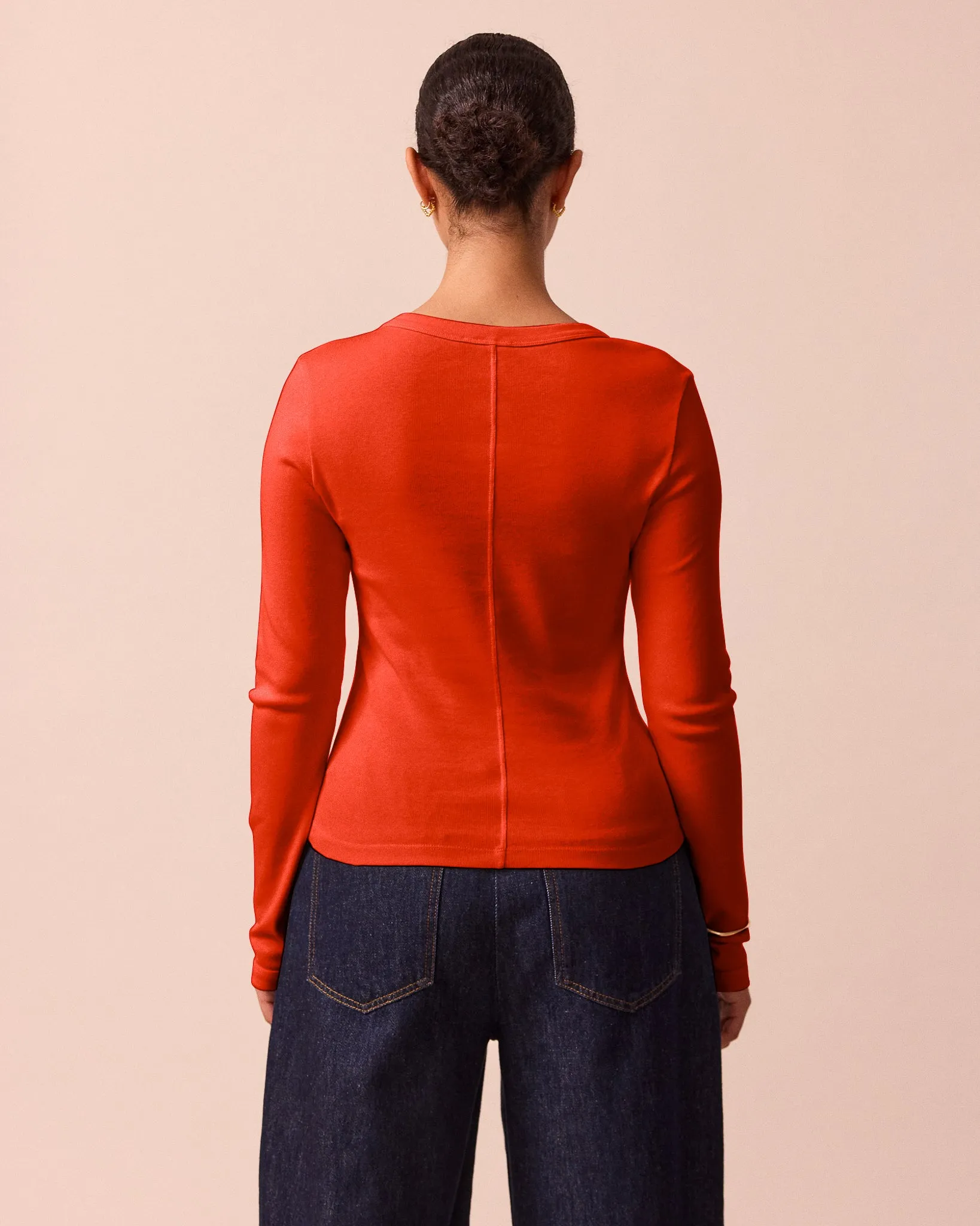 Lila Persimmon Jersey Top sold by Beyond Nine product image thumbnail 4
