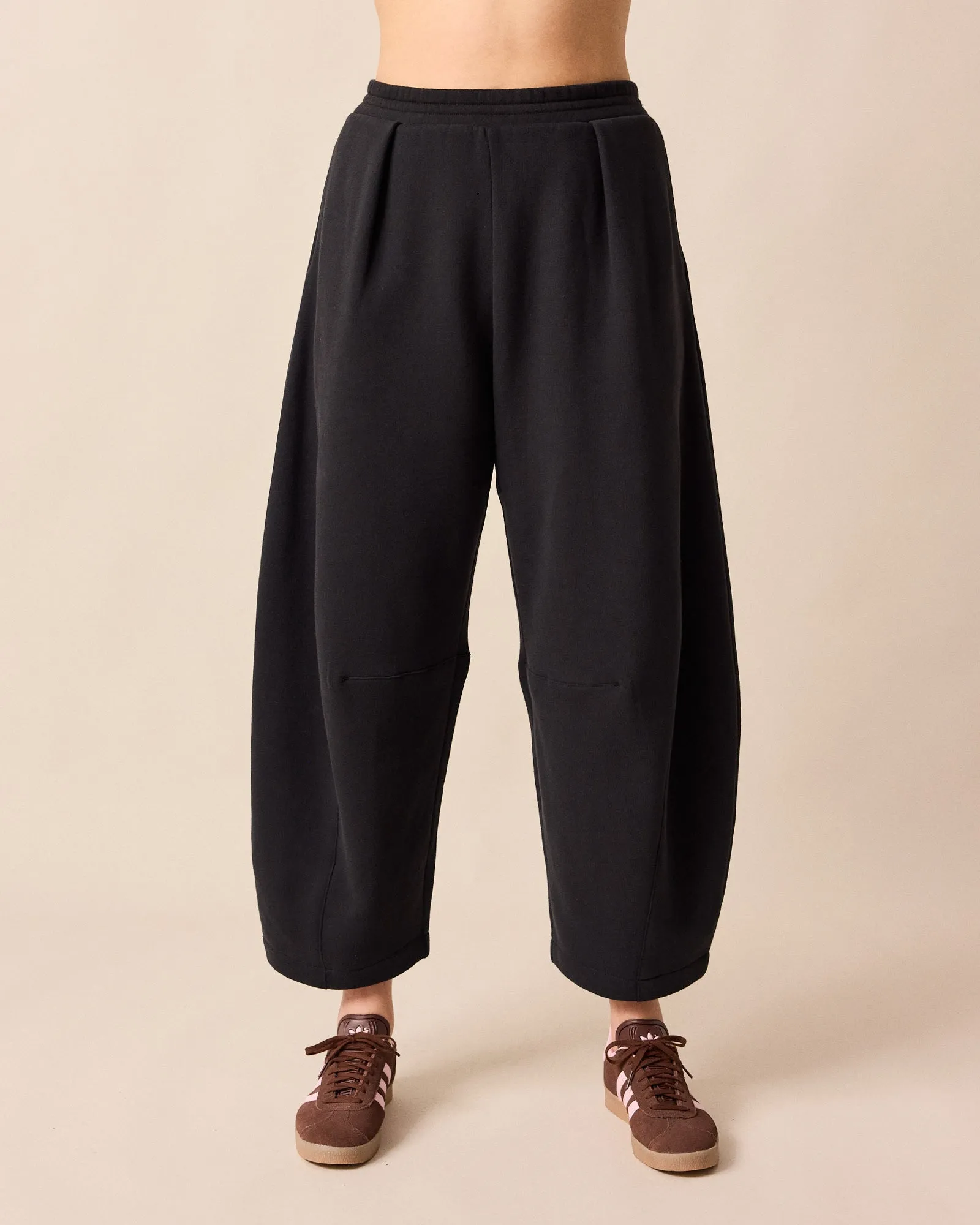 Daisy Black Fleeceback Jersey Trousers sold by Beyond Nine product image thumbnail 2