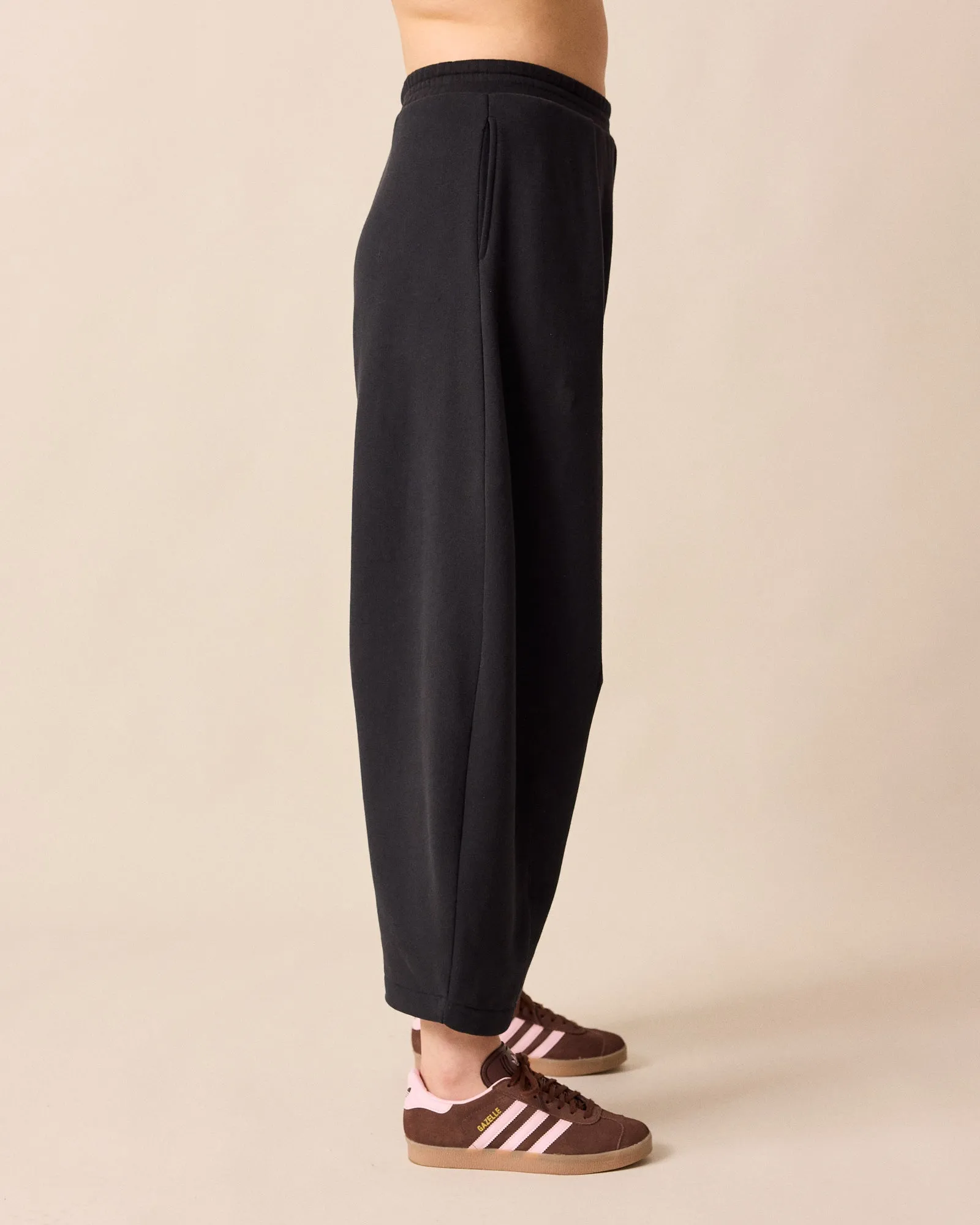 Daisy Black Fleeceback Jersey Trousers sold by Beyond Nine product image thumbnail 3