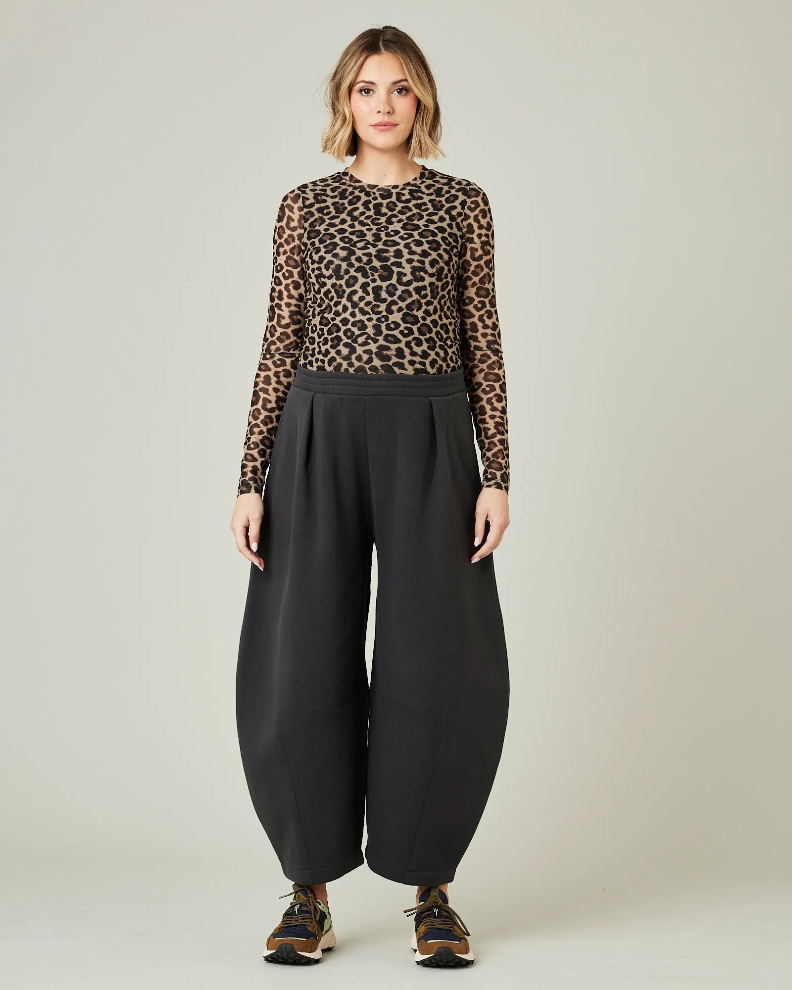 Daisy Slate Fleeceback Jersey Trousers sold by Beyond Nine product image thumbnail 5