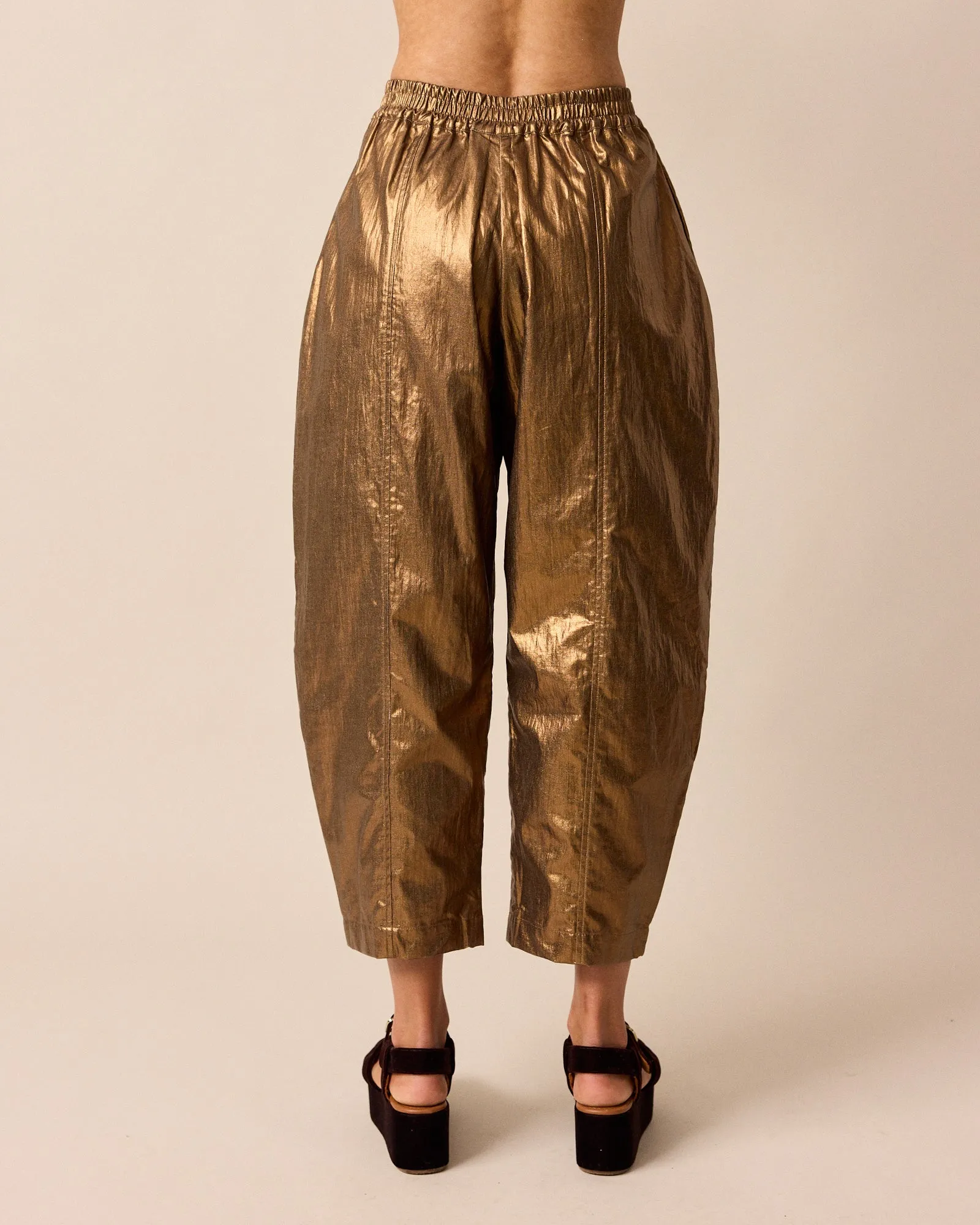 Mabel Bronze Linen Trousers sold by Beyond Nine product image thumbnail 5