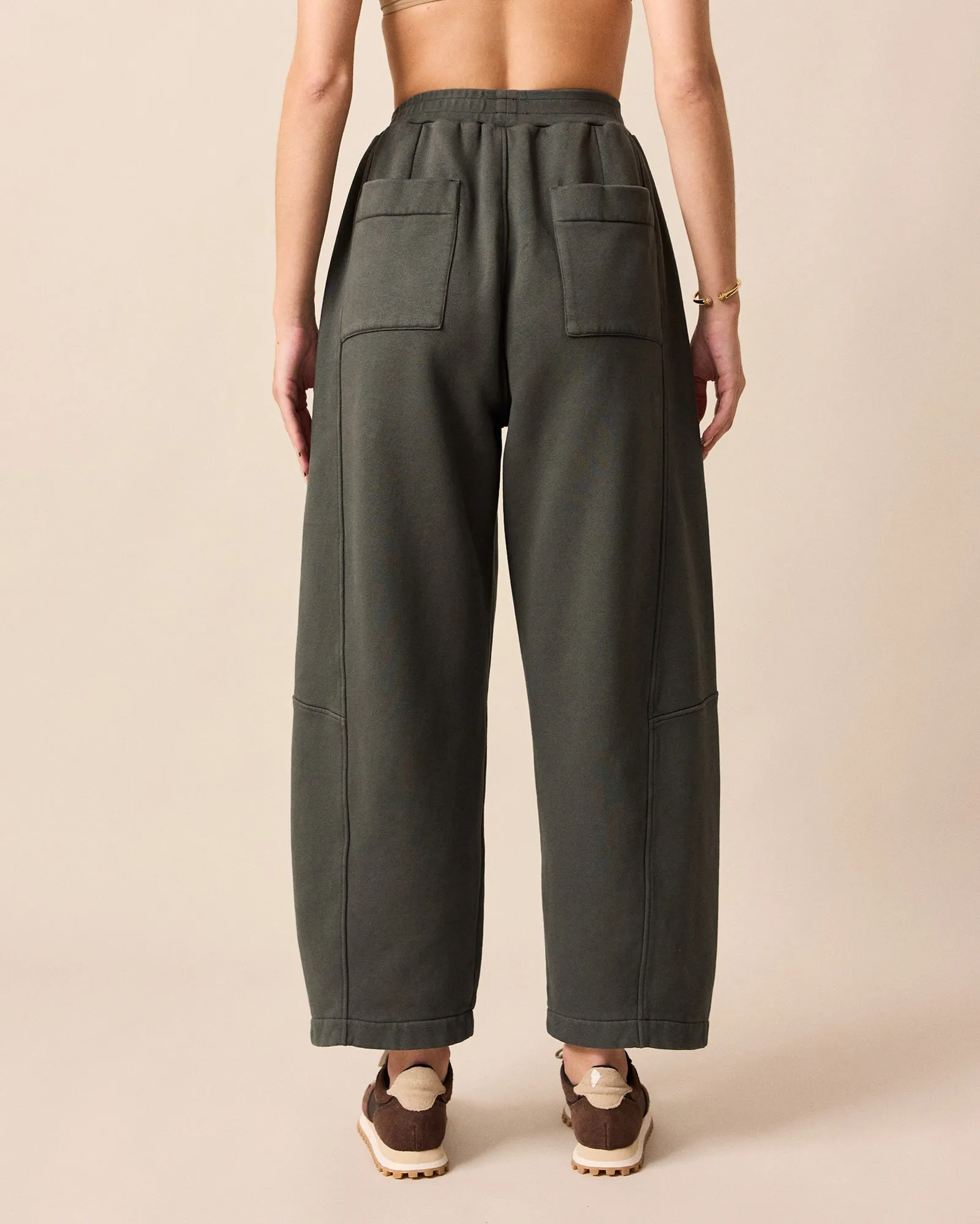 Lyra Pumice Fleeceback Jersey Trousers sold by Beyond Nine product image thumbnail 4