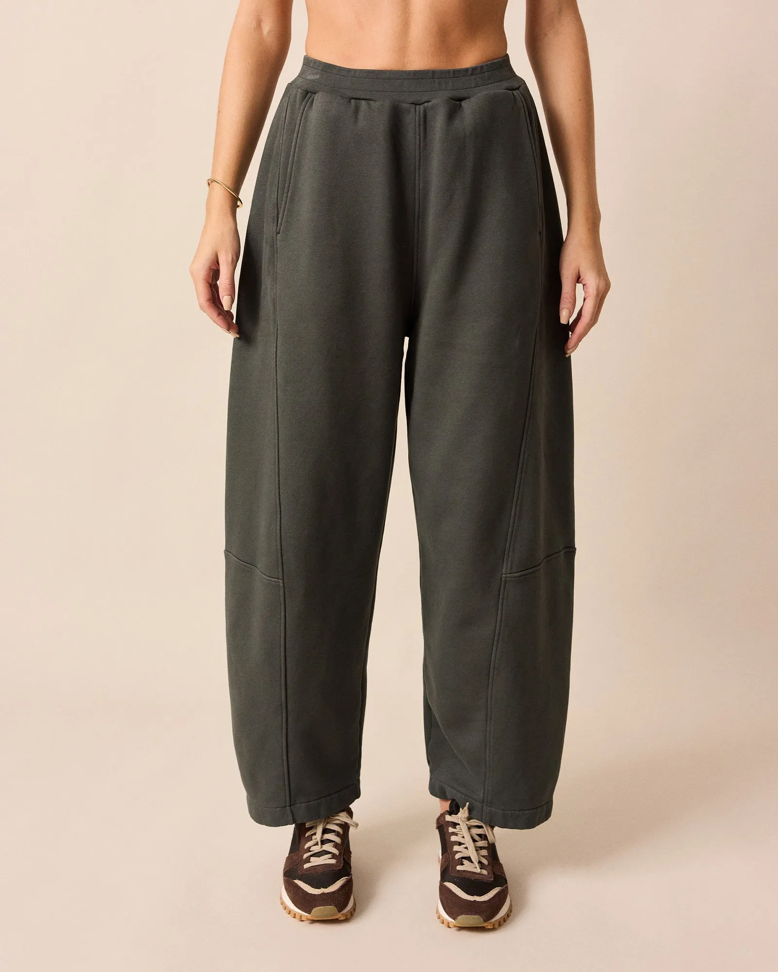 Lyra Pumice Fleeceback Jersey Trousers sold by Beyond Nine product image thumbnail 2