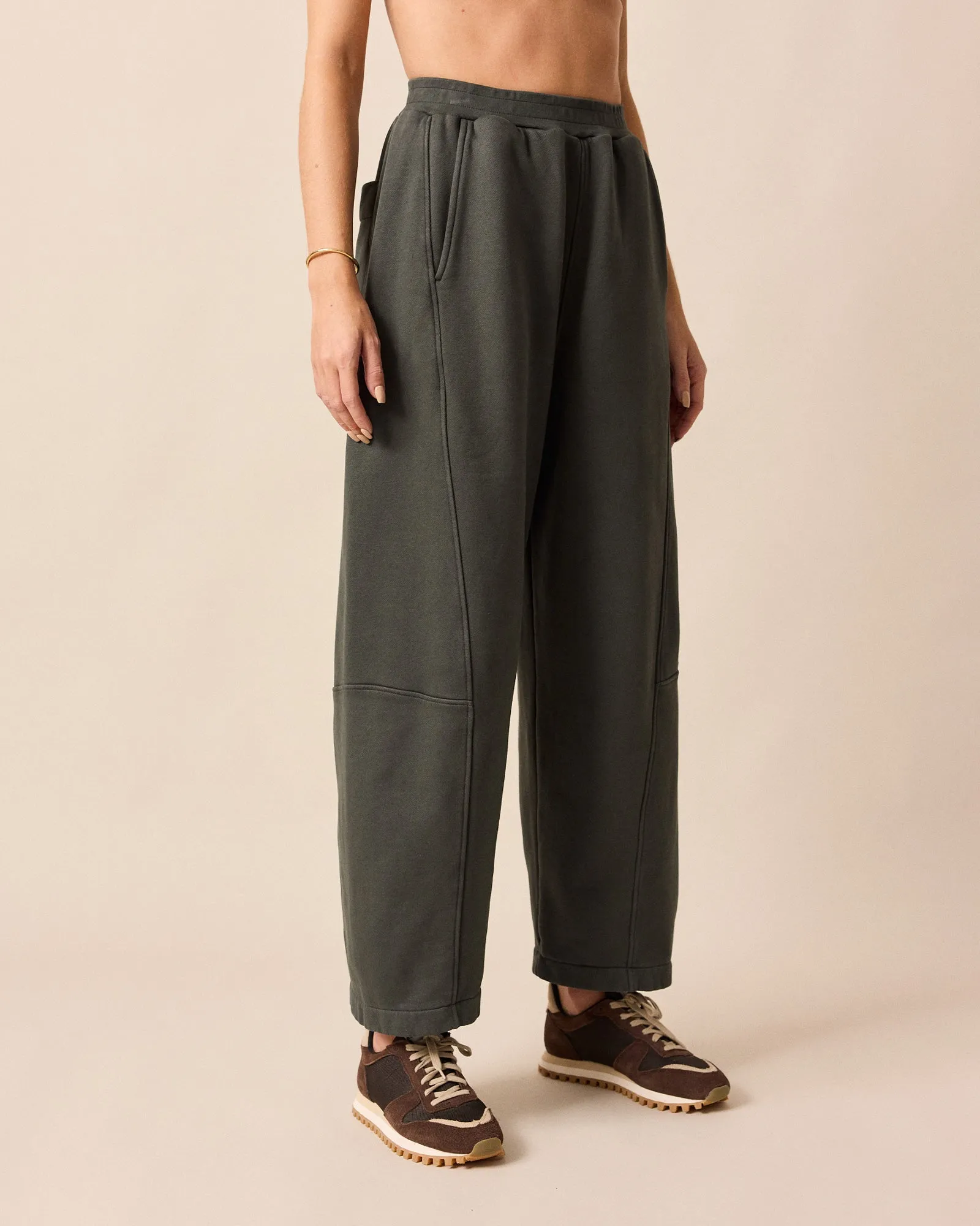 Lyra Pumice Fleeceback Jersey Trousers sold by Beyond Nine product image thumbnail 3