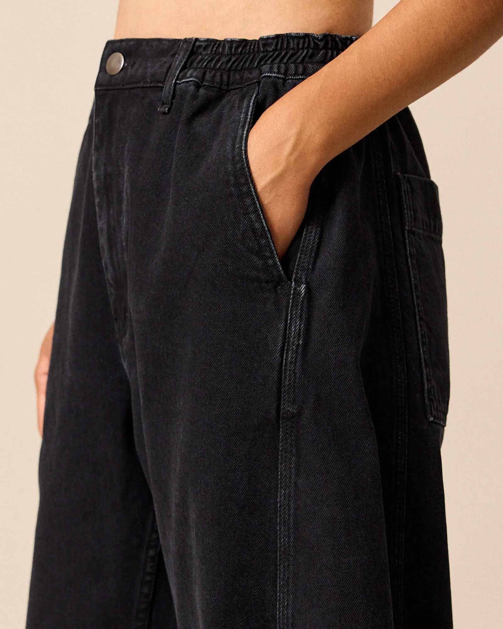 Tori Washed Black Denim Jeans sold by Beyond Nine product image thumbnail 5