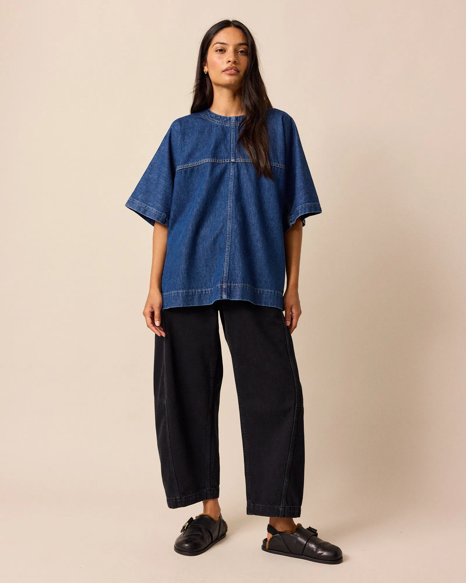 Tori Washed Black Denim Jeans sold by Beyond Nine