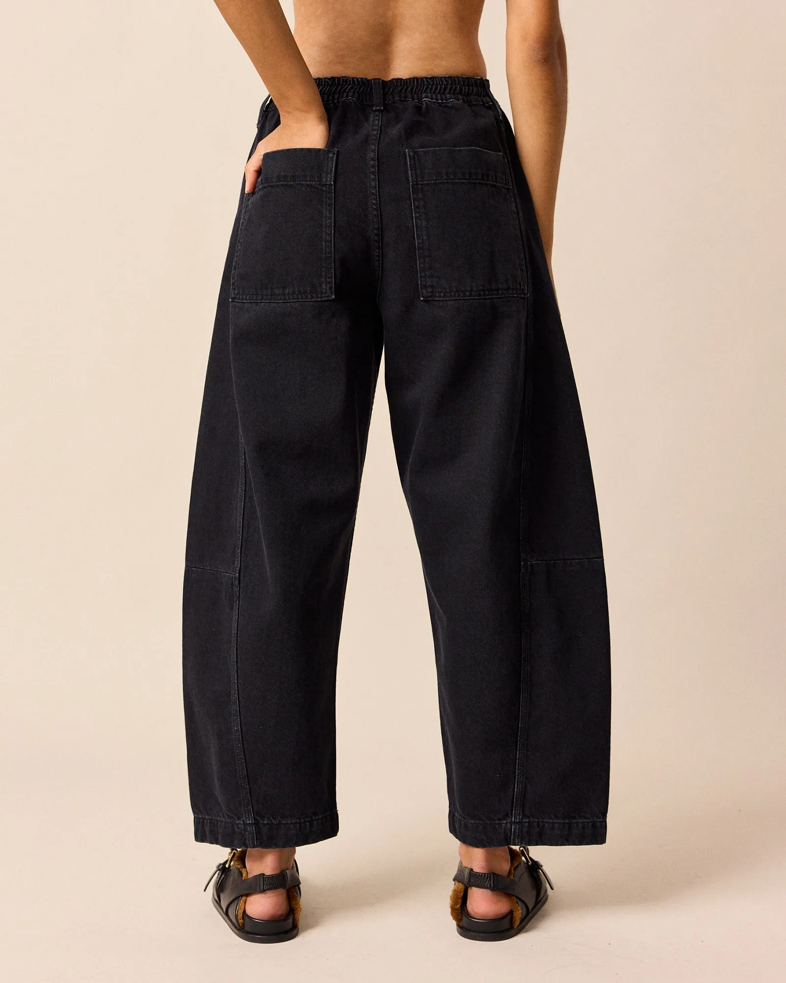 Tori Washed Black Denim Jeans sold by Beyond Nine product image thumbnail 4