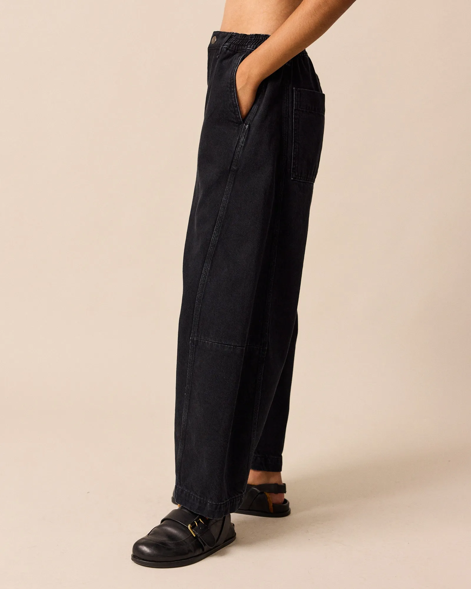 Tori Washed Black Denim Jeans sold by Beyond Nine product image thumbnail 3