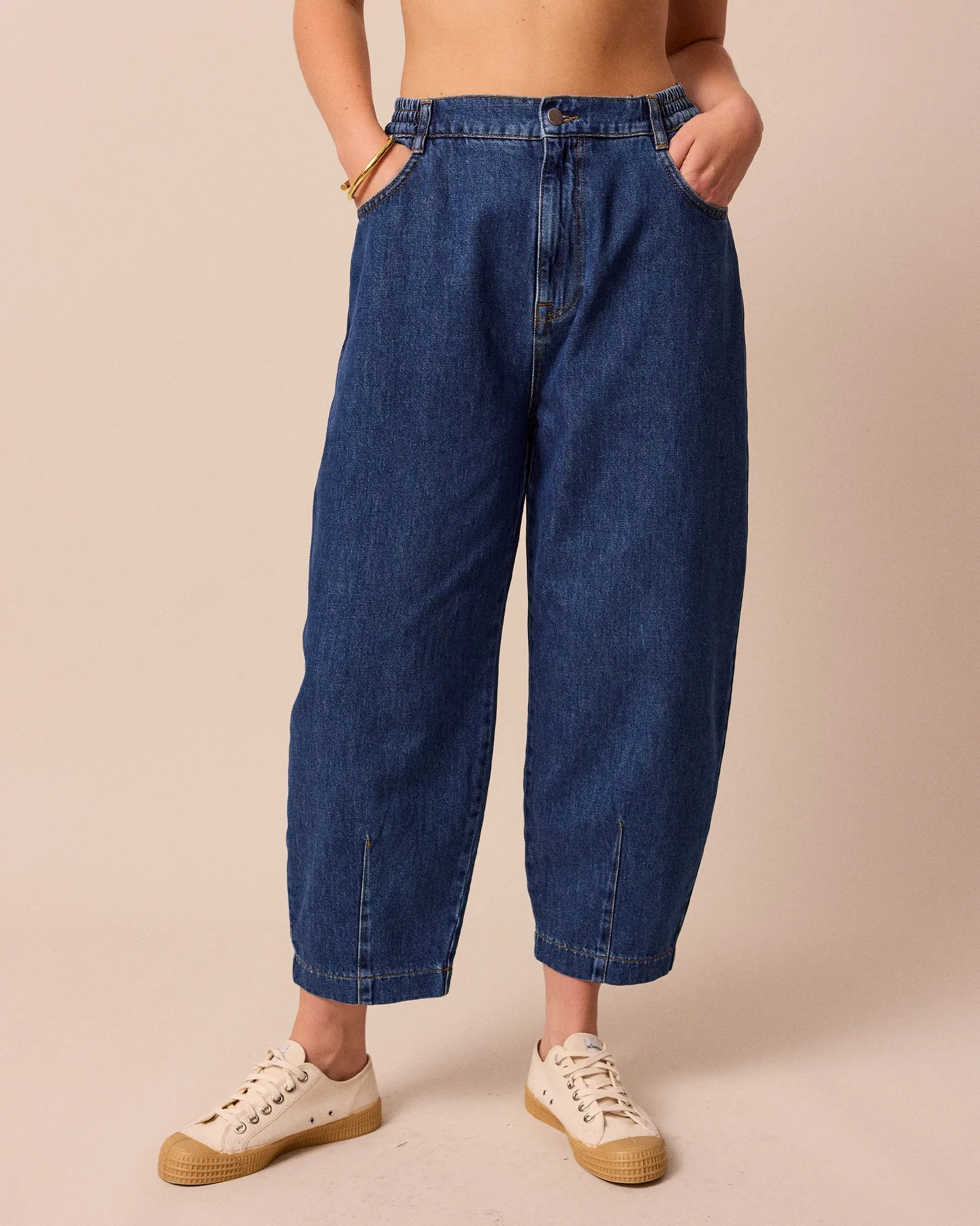 Remi Mid Blue Denim Jeans sold by Beyond Nine product image thumbnail 3