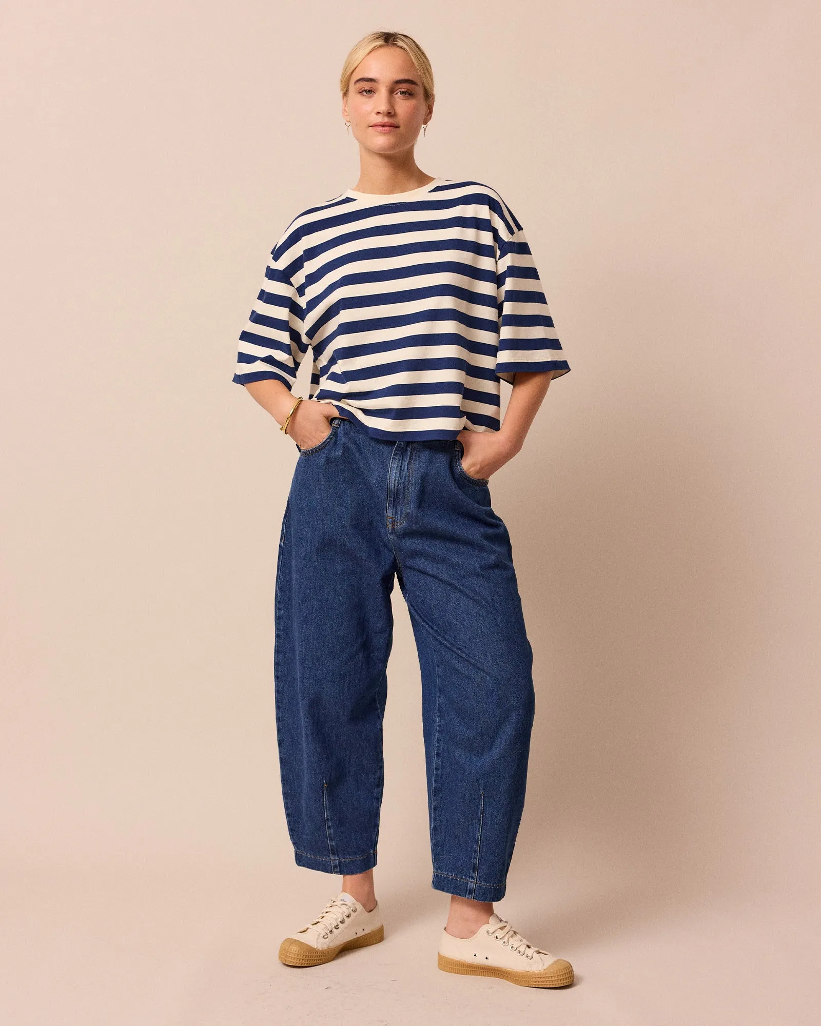 Remi Mid Blue Denim Jeans sold by Beyond Nine